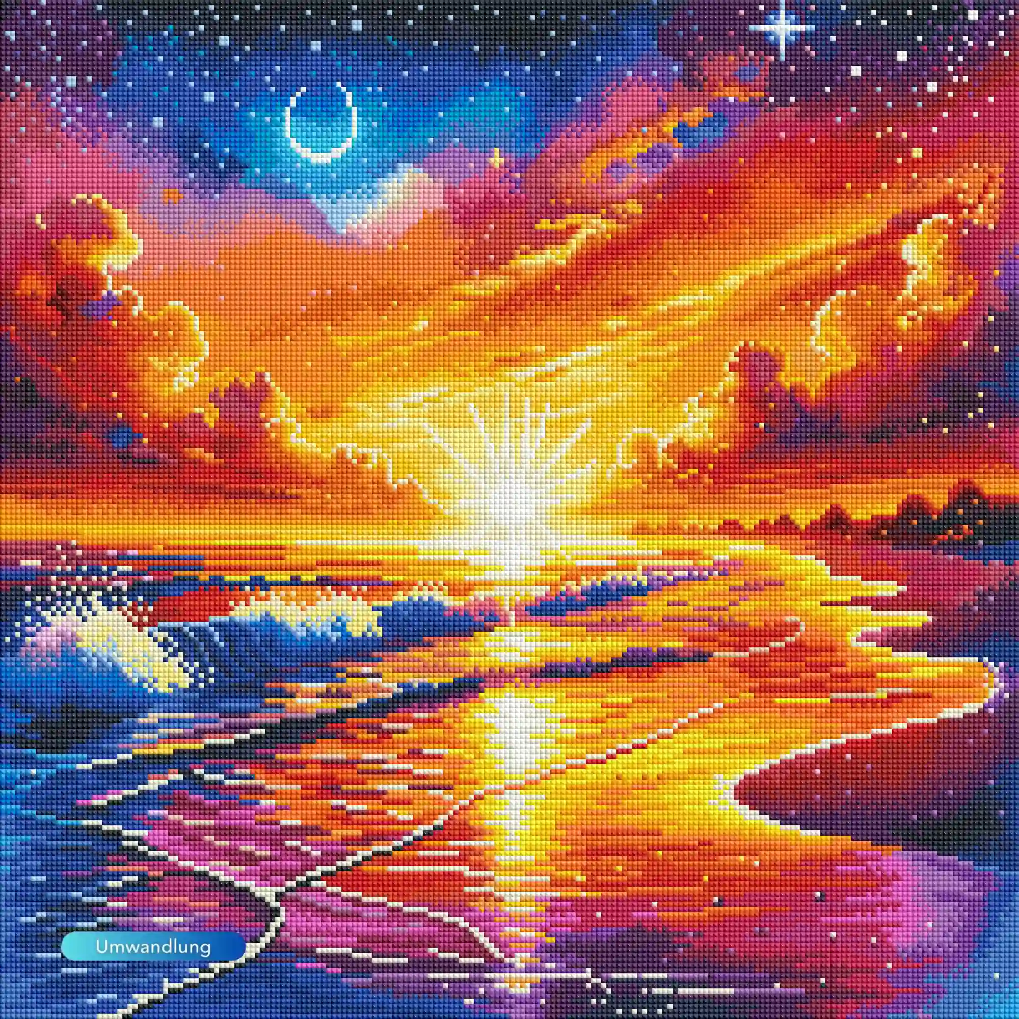 Diamond Painting - Zwischen Sonne und Sterne "Limited Edition" - Image 2
