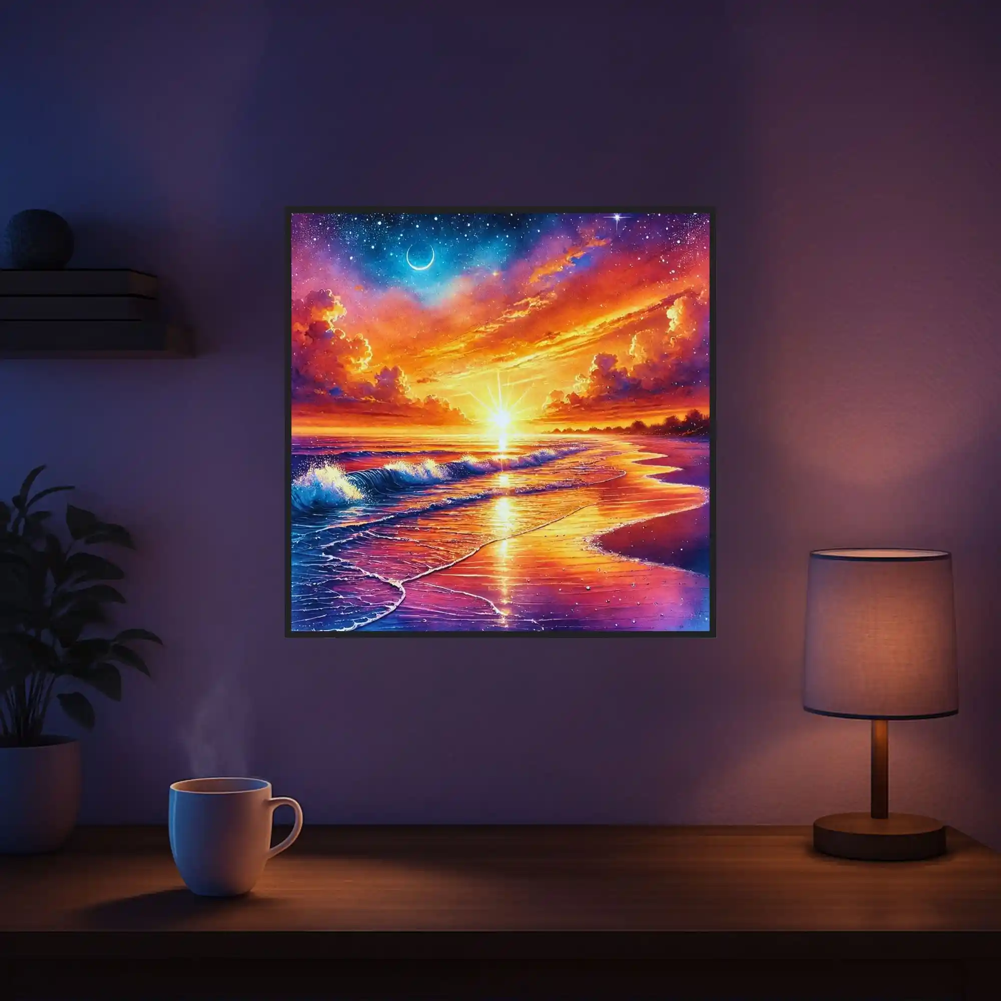 Diamond Painting - Zwischen Sonne und Sterne "Limited Edition" - Image 5