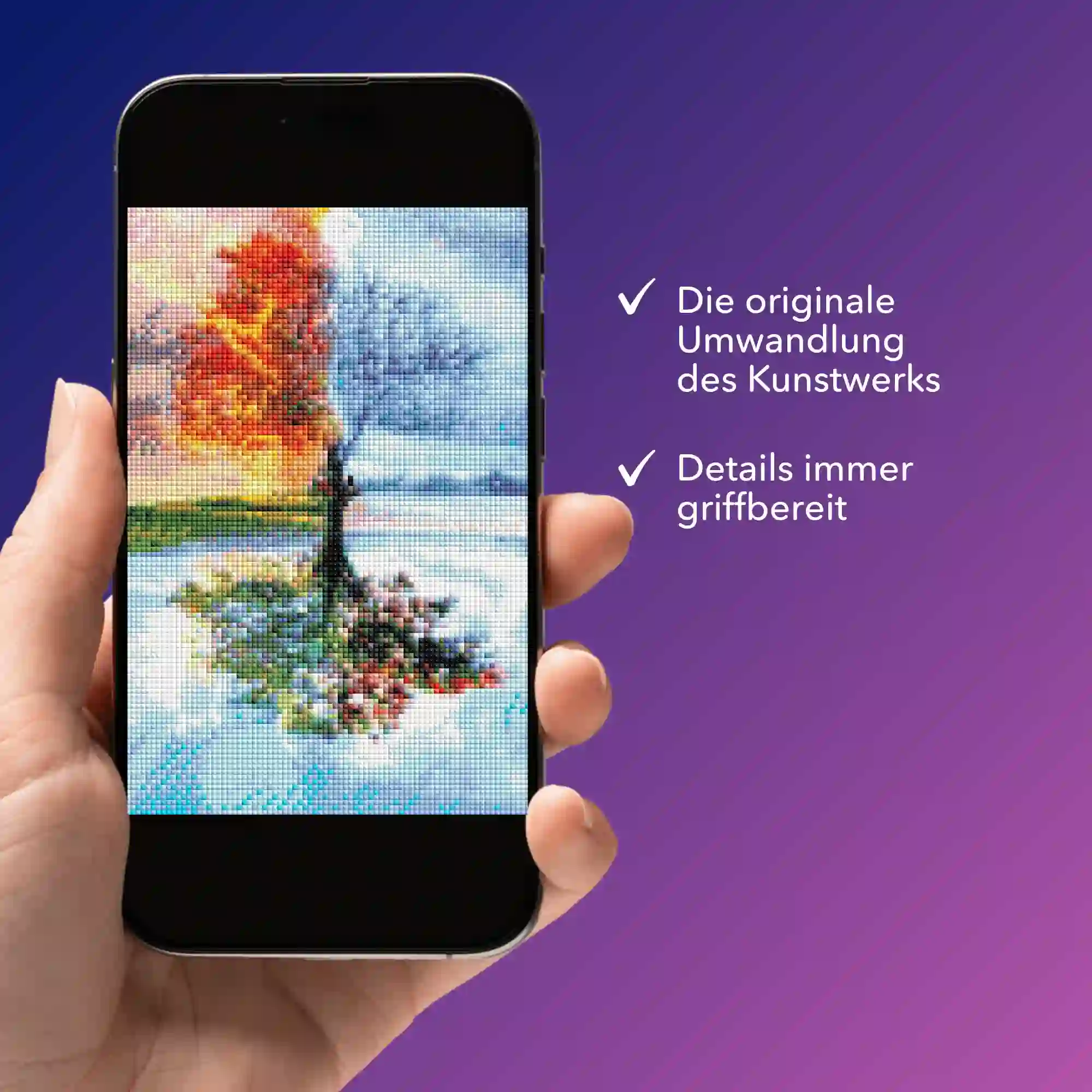 Digitale Bildmappe - Baum der 4 Jahreszeiten MINI - Image 3