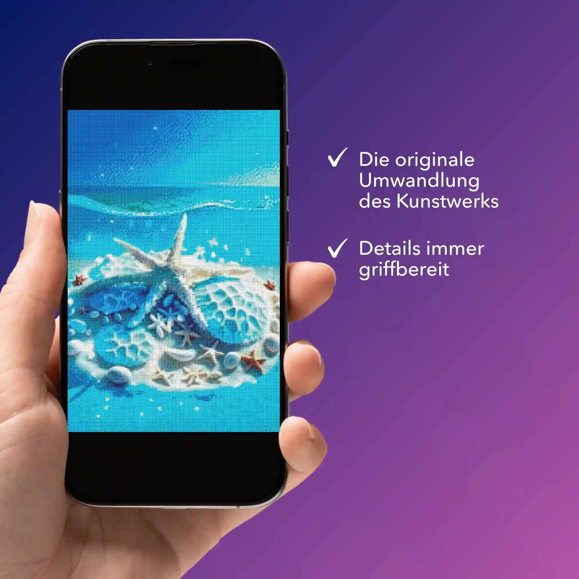 Digitale Bildmappe - Blaue Meeressymphonie - Image 3