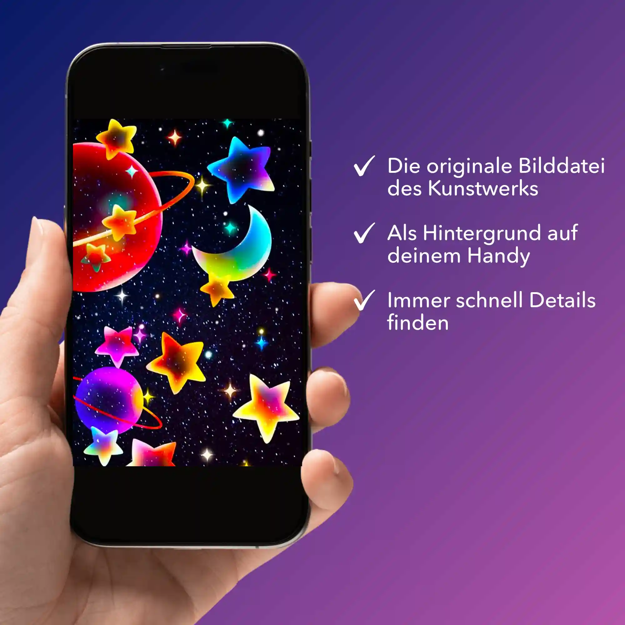 Digitale Bildmappe - Buntes Universum - Image 2