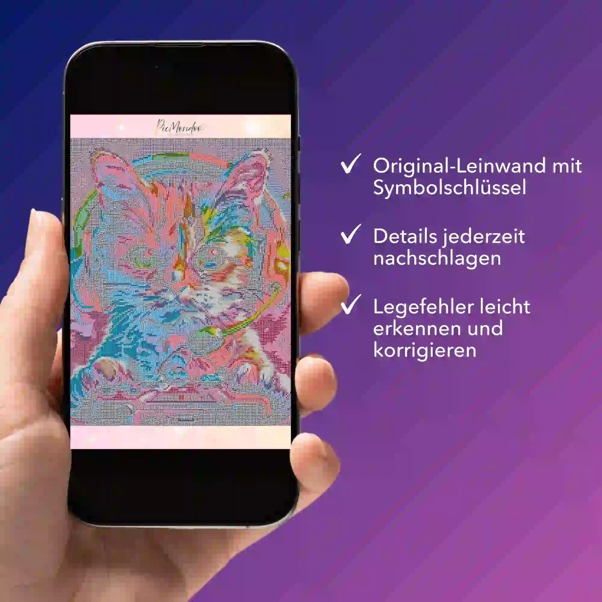 Digitale Bildmappe - Colorful gaming Cat - Image 4