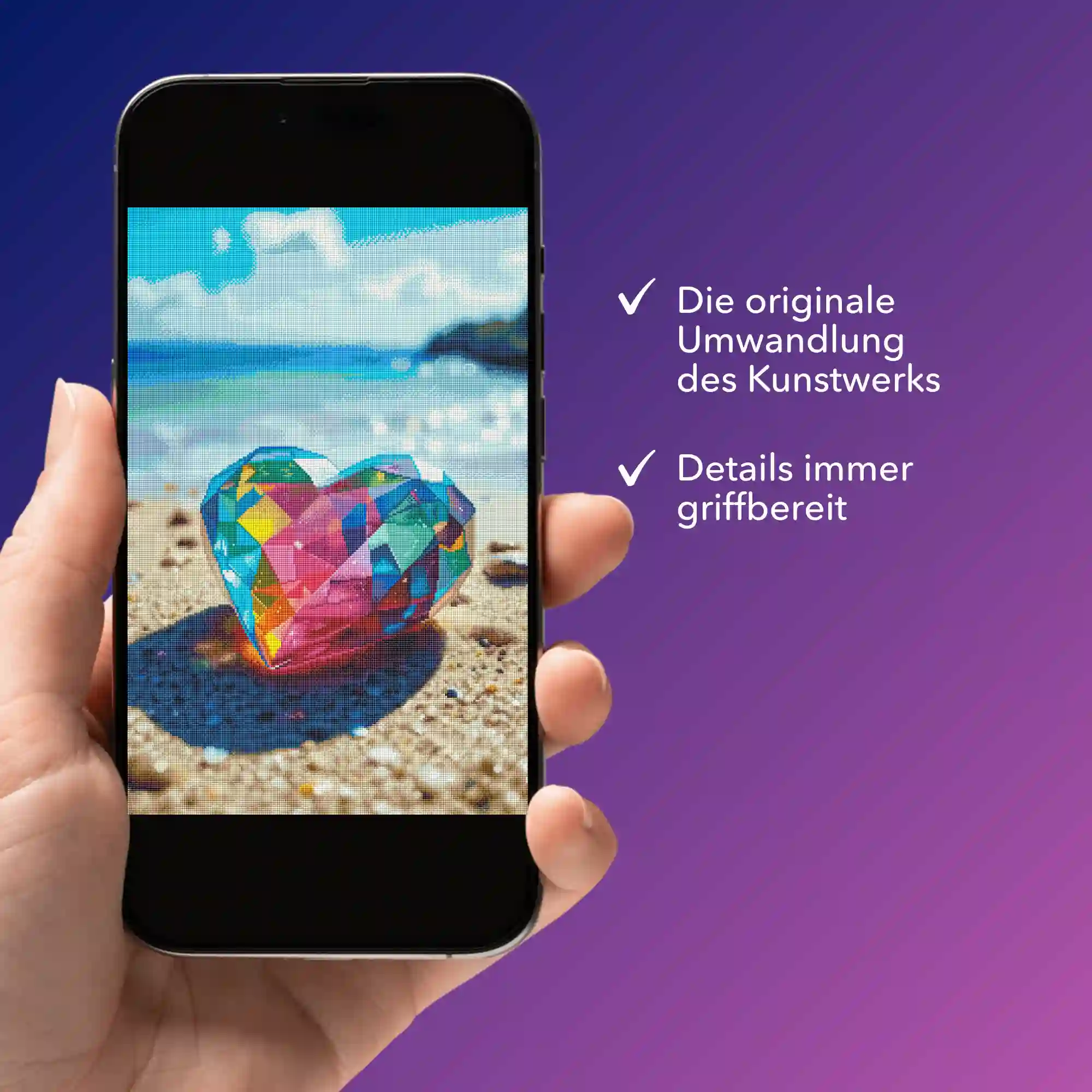 Digitale Bildmappe - Crystal Heart - Image 3
