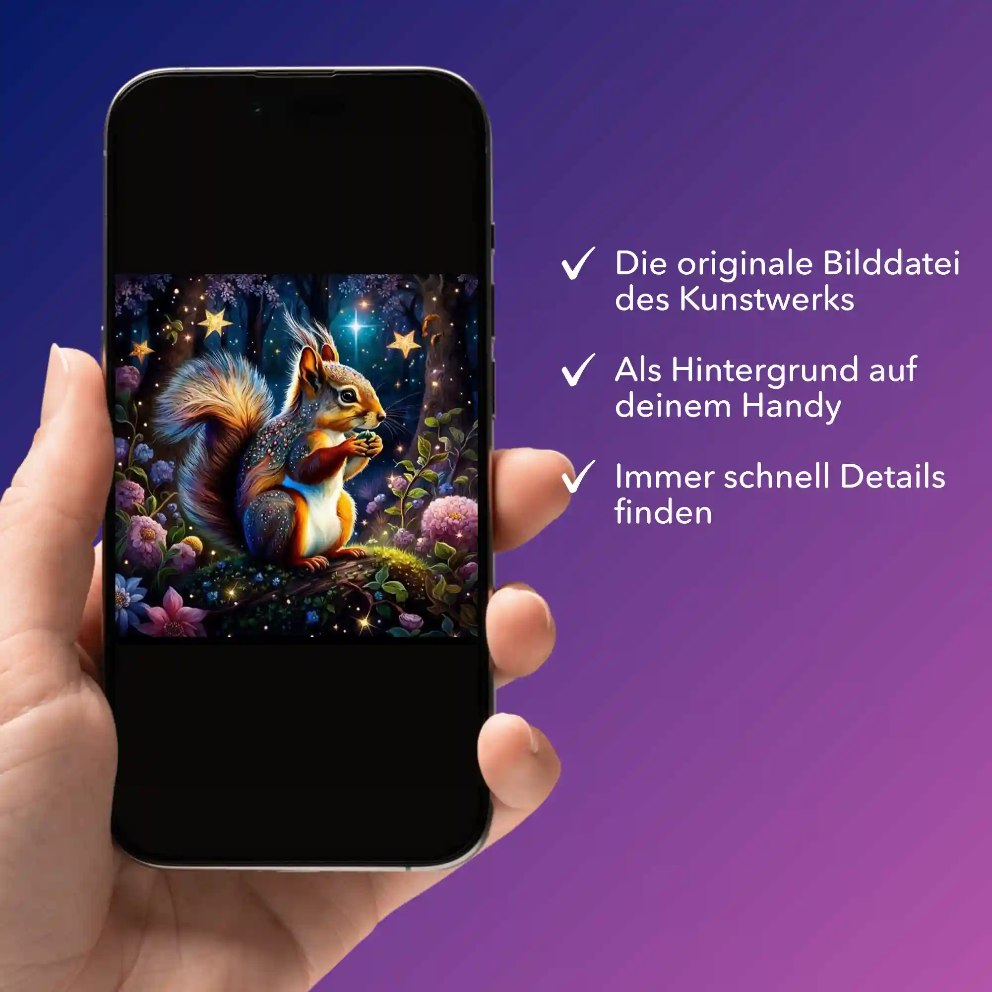 Digitale Bildmappe - Eichhörnchen im Zauberwald - Image 2