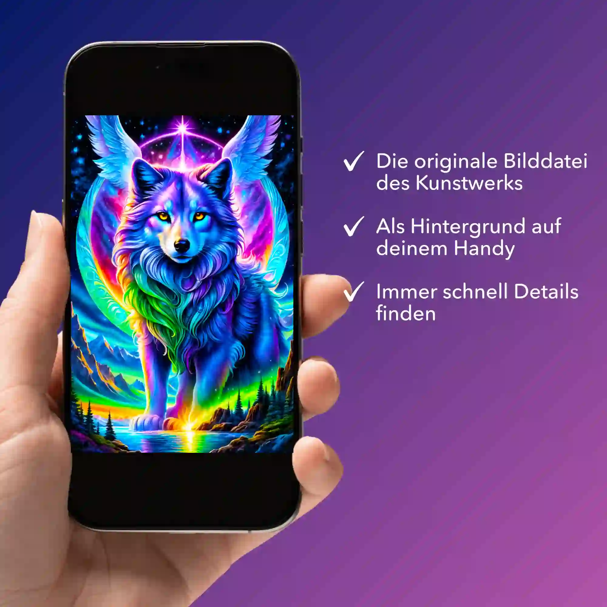 Digitale Bildmappe - Geflügelter Wächter - Image 2