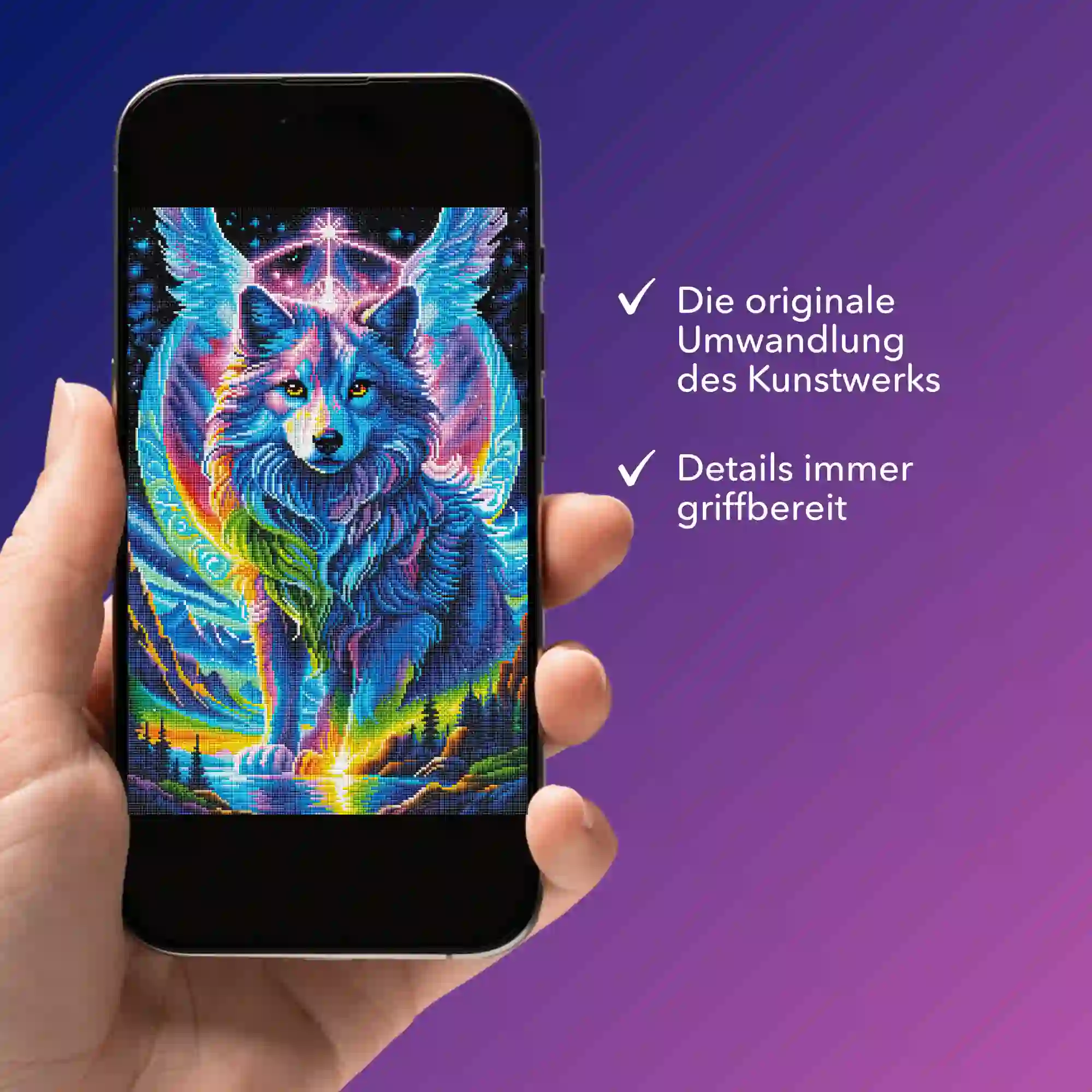 Digitale Bildmappe - Geflügelter Wächter - Image 3