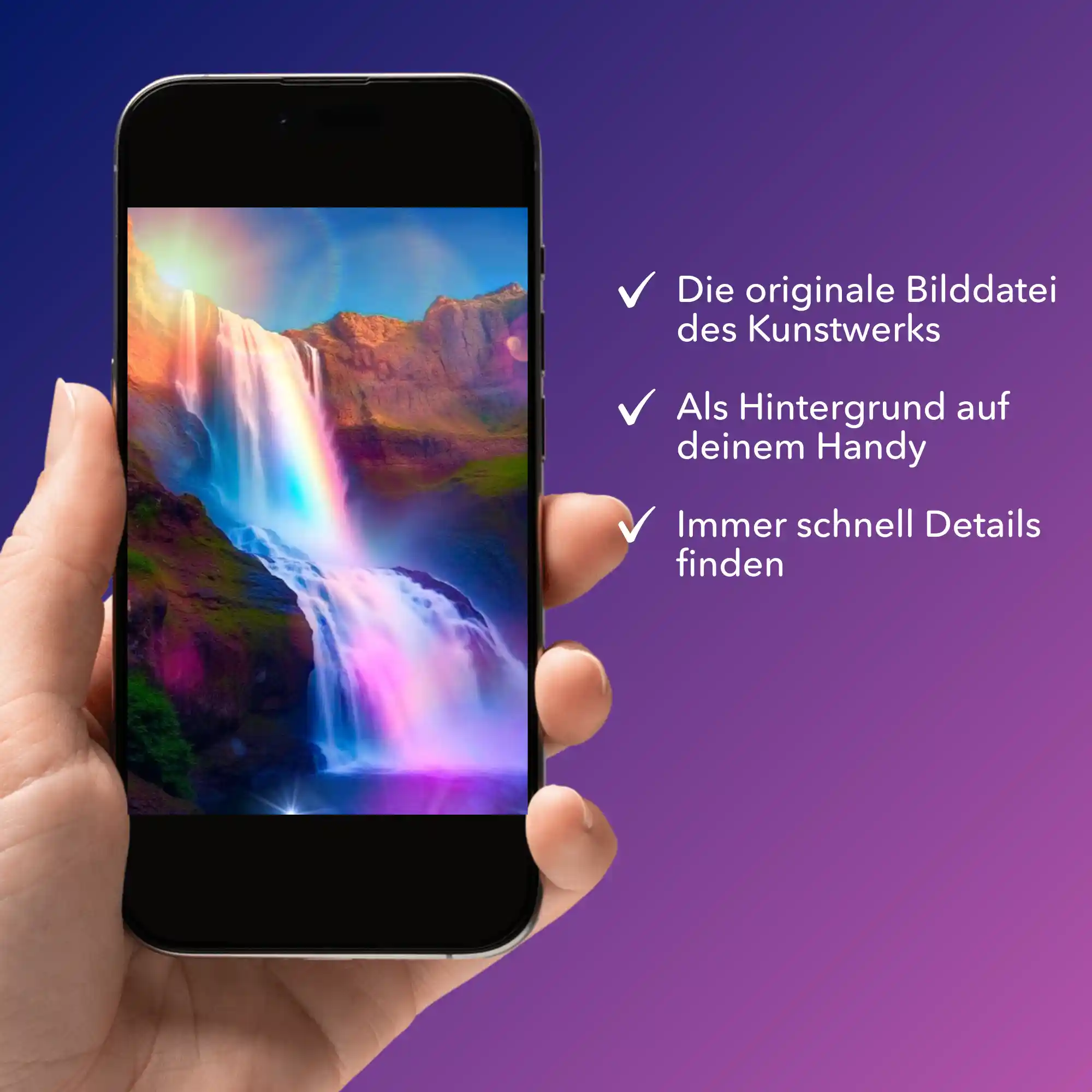 Digitale Bildmappe - Glanz des Wasserfalls - Image 2