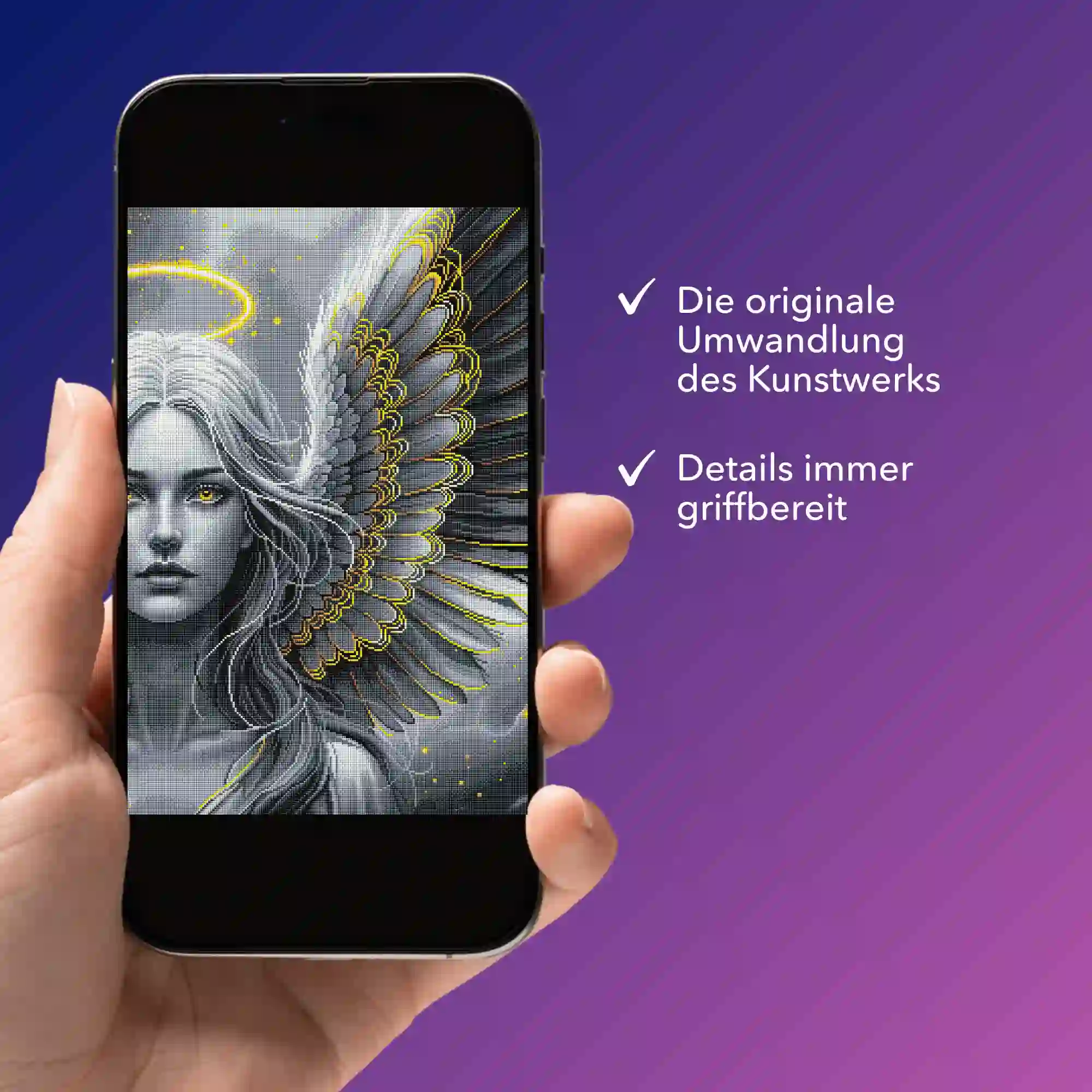 Digitale Bildmappe - Golden Angel - Image 3