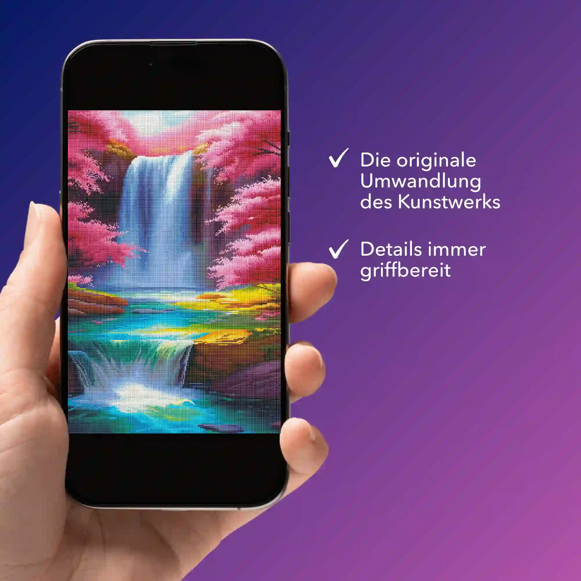 Digitale Bildmappe - Kirschblüten am Wasserfall - Image 3