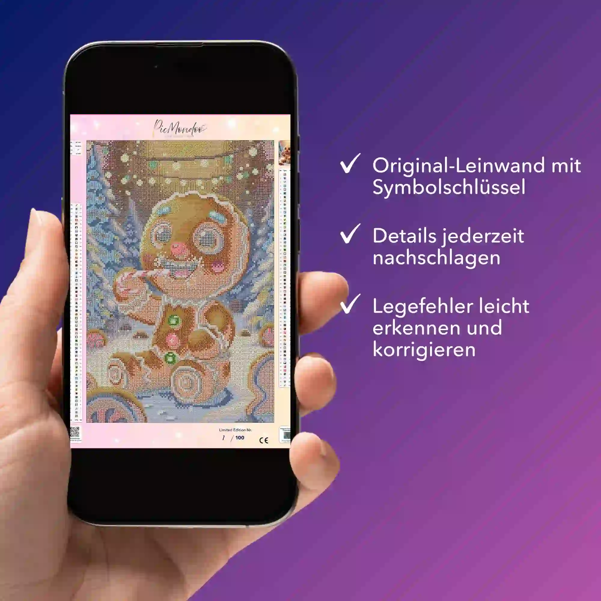 Digitale Bildmappe - Lebkuchenmann "Limited Edition" - Image 4