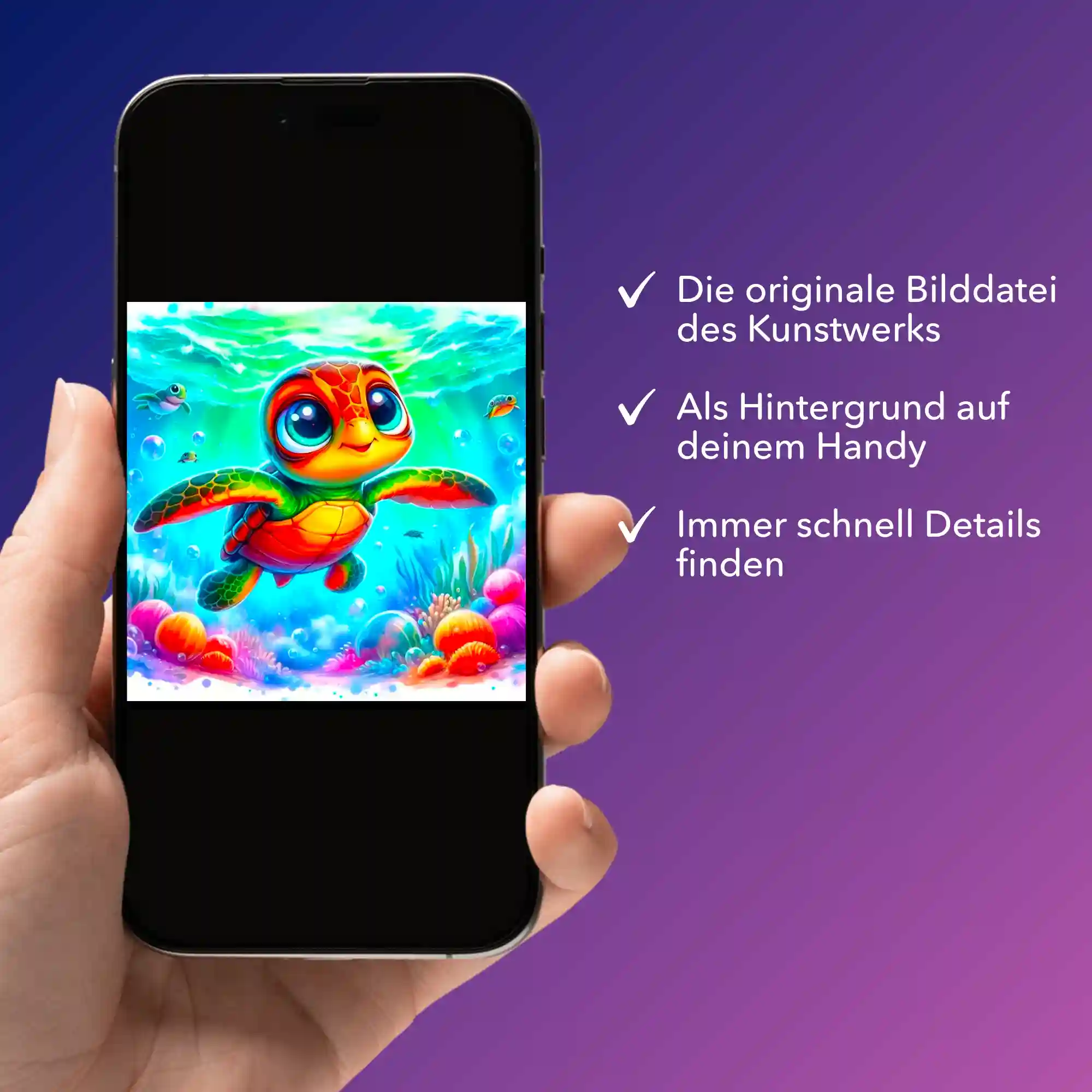 Digitale Bildmappe - Lotta, die kleine Meeresschildkröte - Image 2