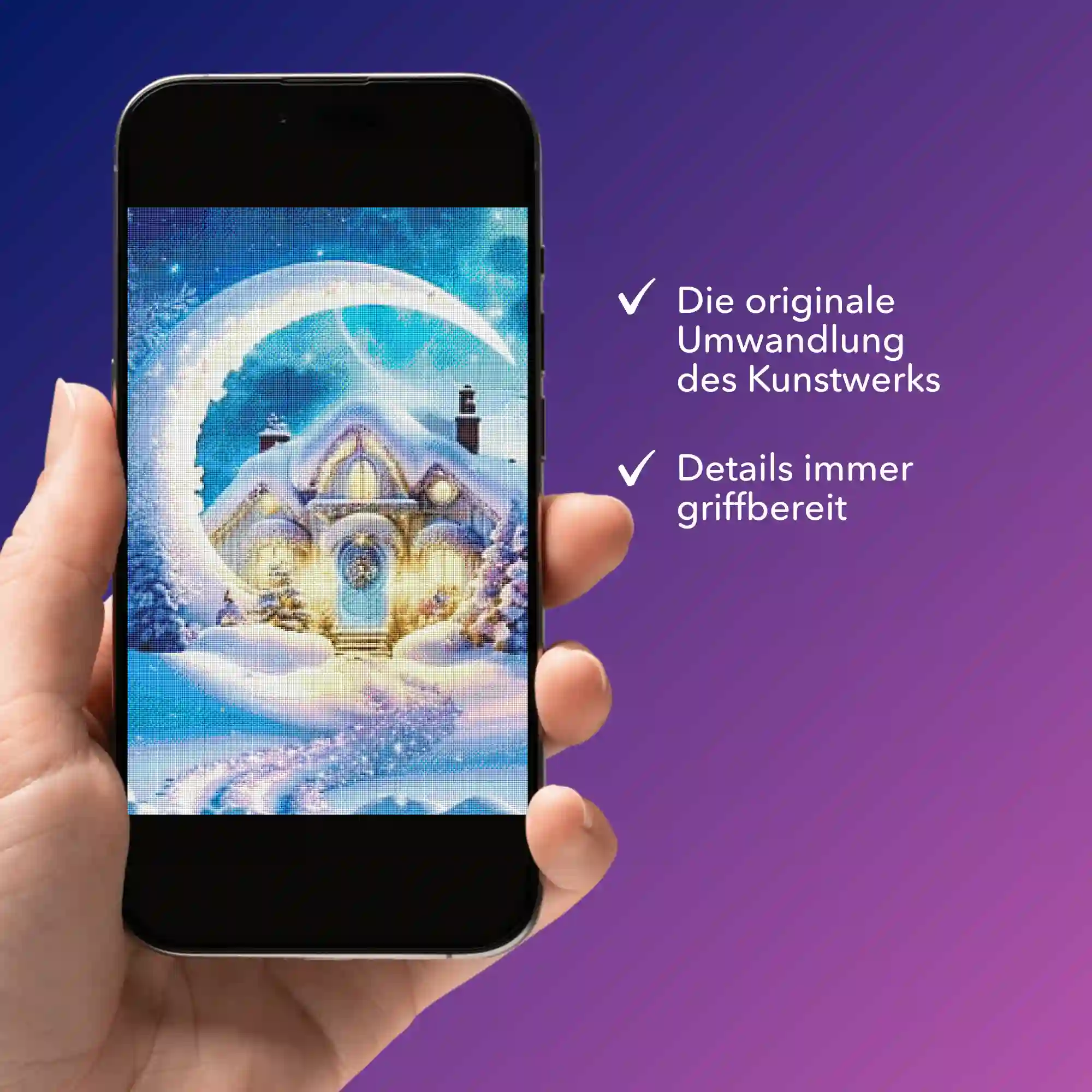 Digitale Bildmappe - Moon and Snow - Image 3