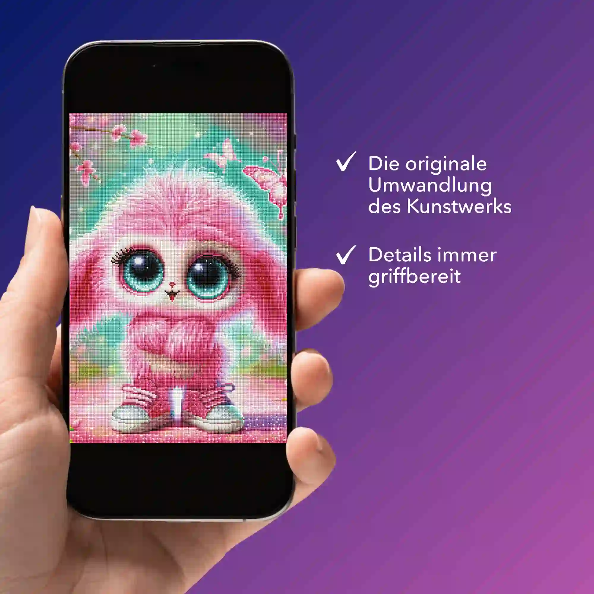 Digitale Bildmappe - Pink Fluffel Knuffel - Image 3