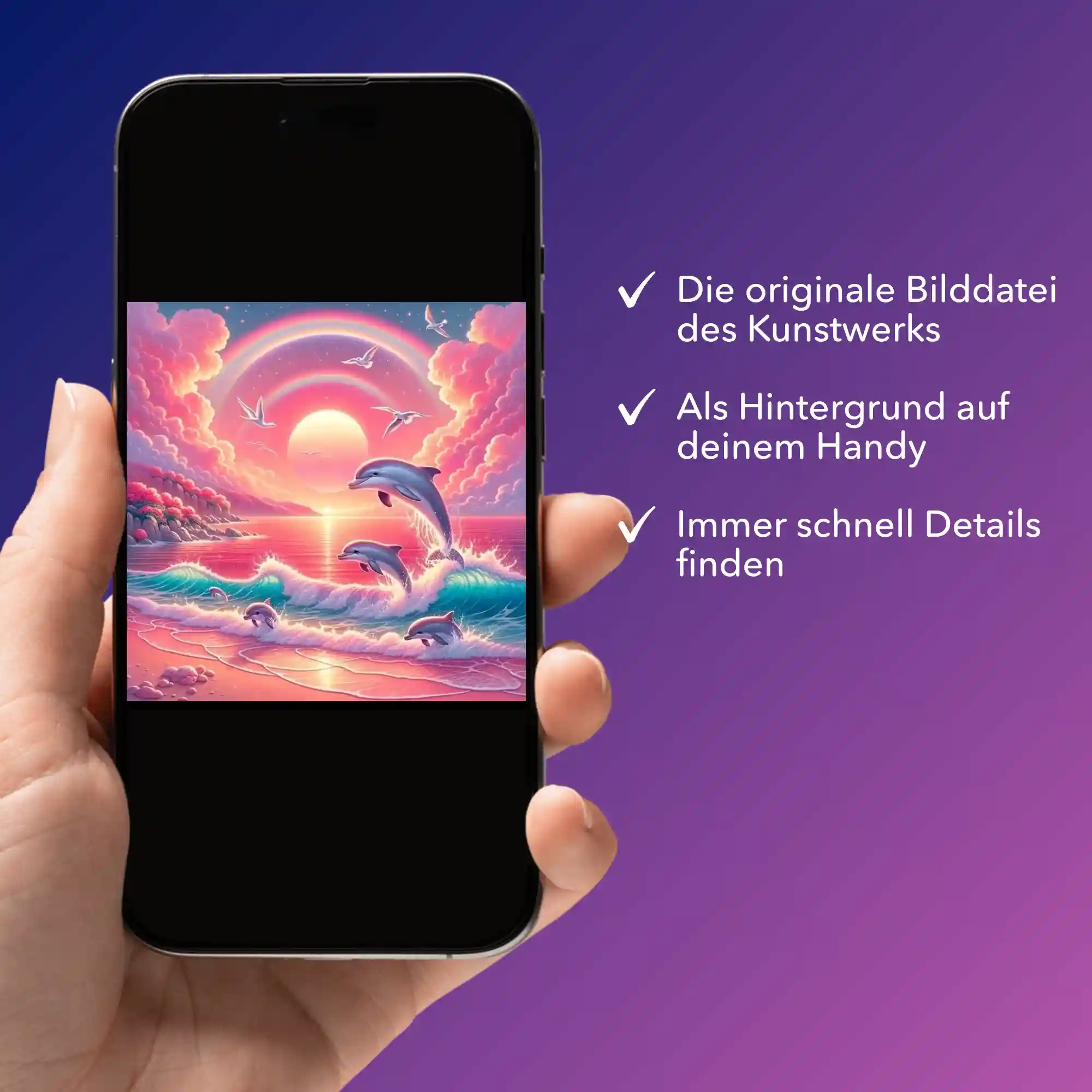 Digitale Bildmappe - Pinkes Meeresrauschen - Image 2