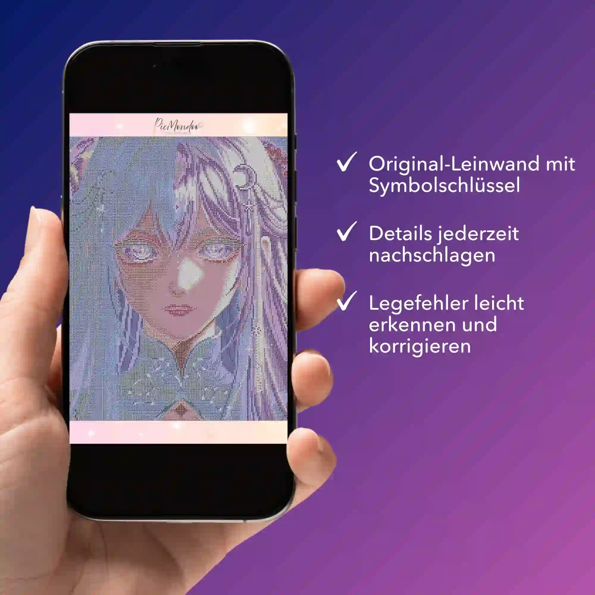 Digitale Bildmappe - Purple Moon Star - Image 4