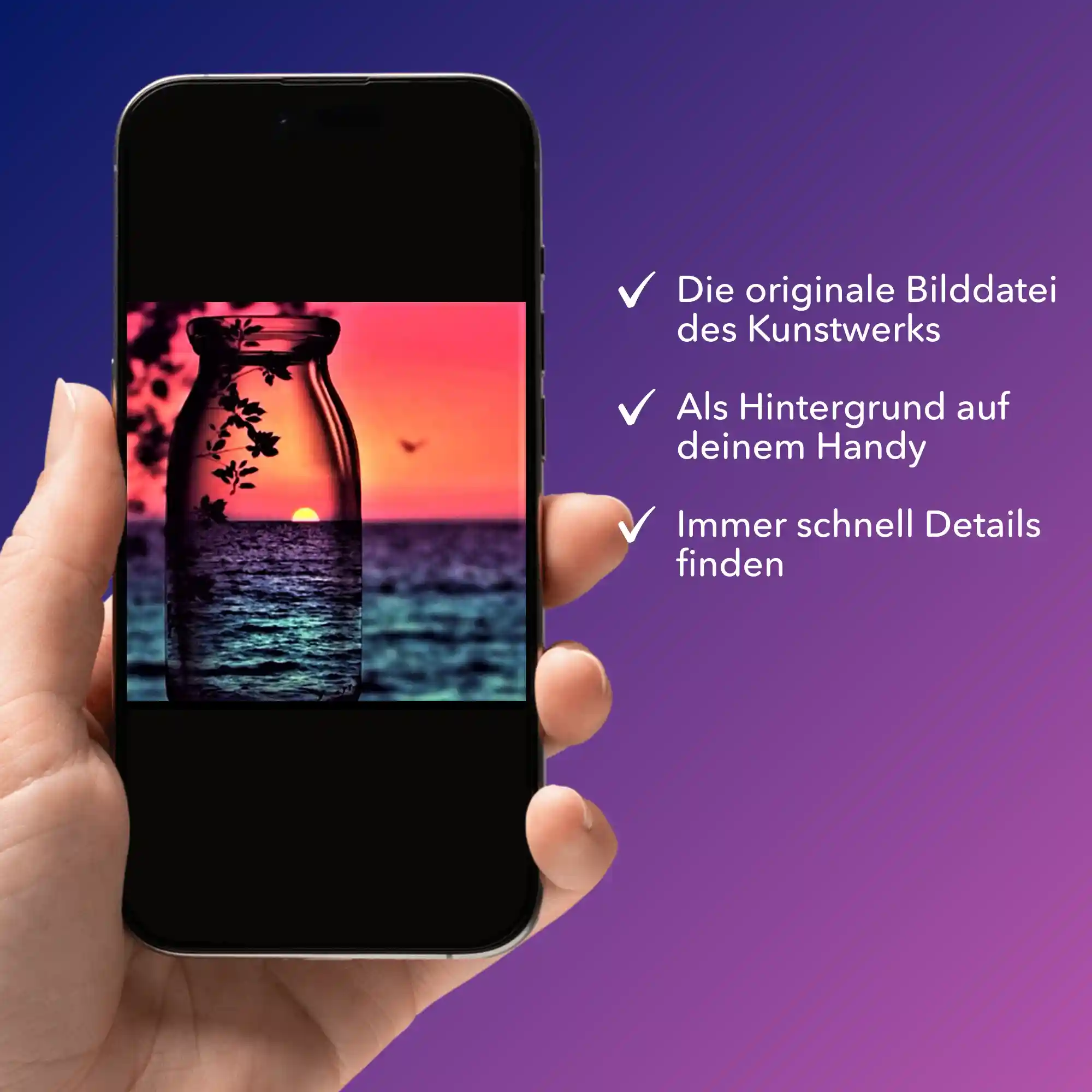 Digitale Bildmappe - Roter Sonnenuntergang - Image 2