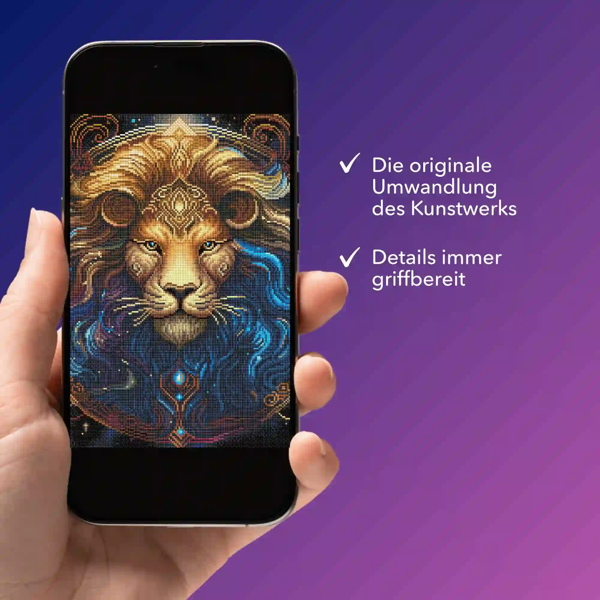 Digitale Bildmappe - Sternzeichen Löwe "Limited Edition" - Image 3