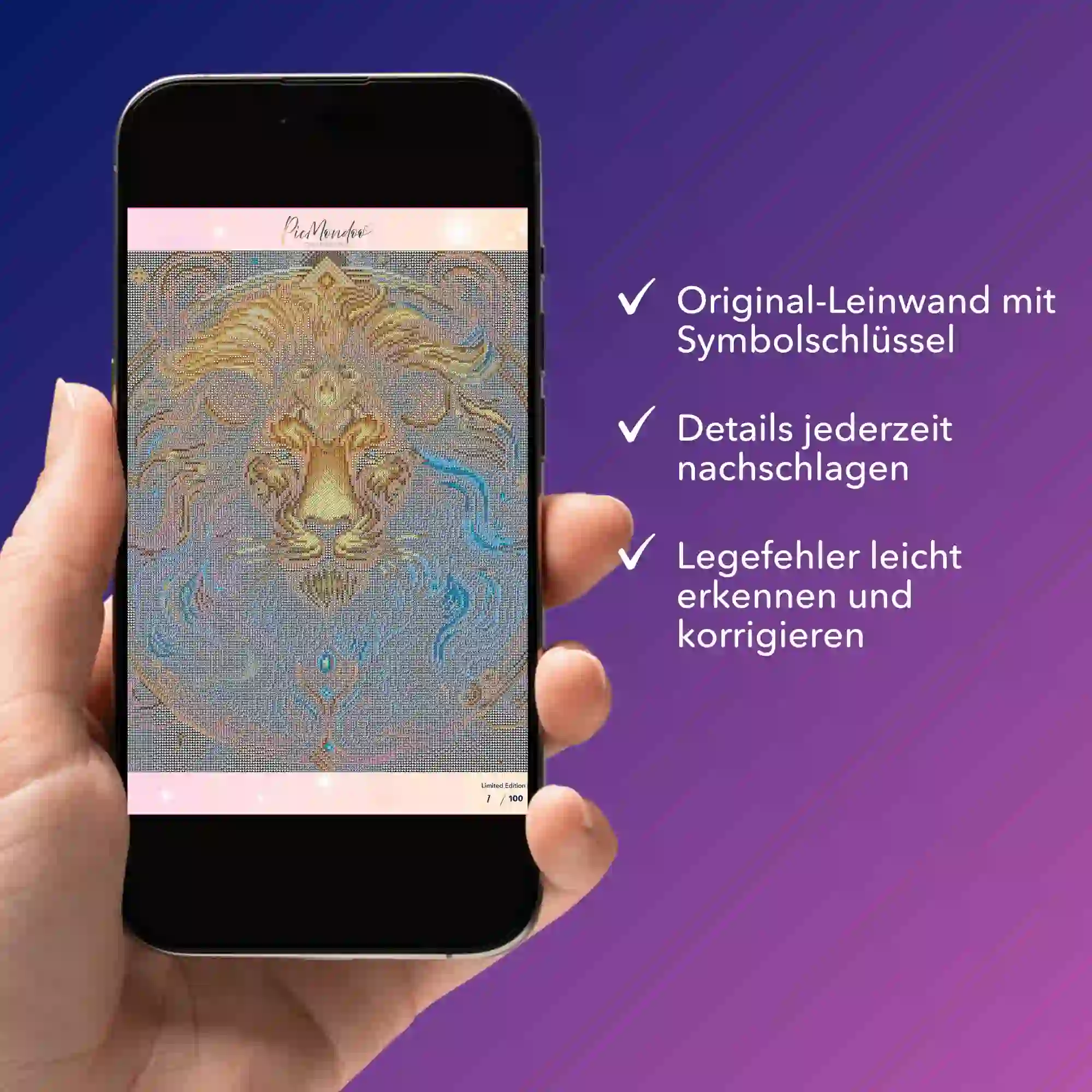 Digitale Bildmappe - Sternzeichen Löwe "Limited Edition" - Image 4