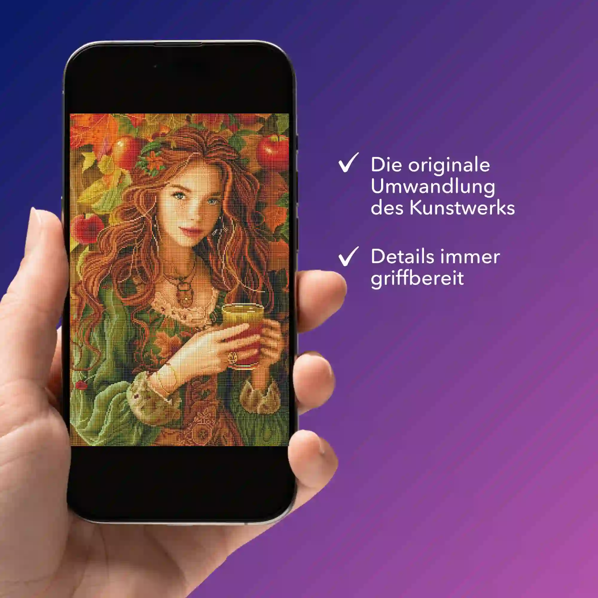 Digitale Bildmappe - Susen Pfifferling - Apfelmädchen Ruby - Image 3