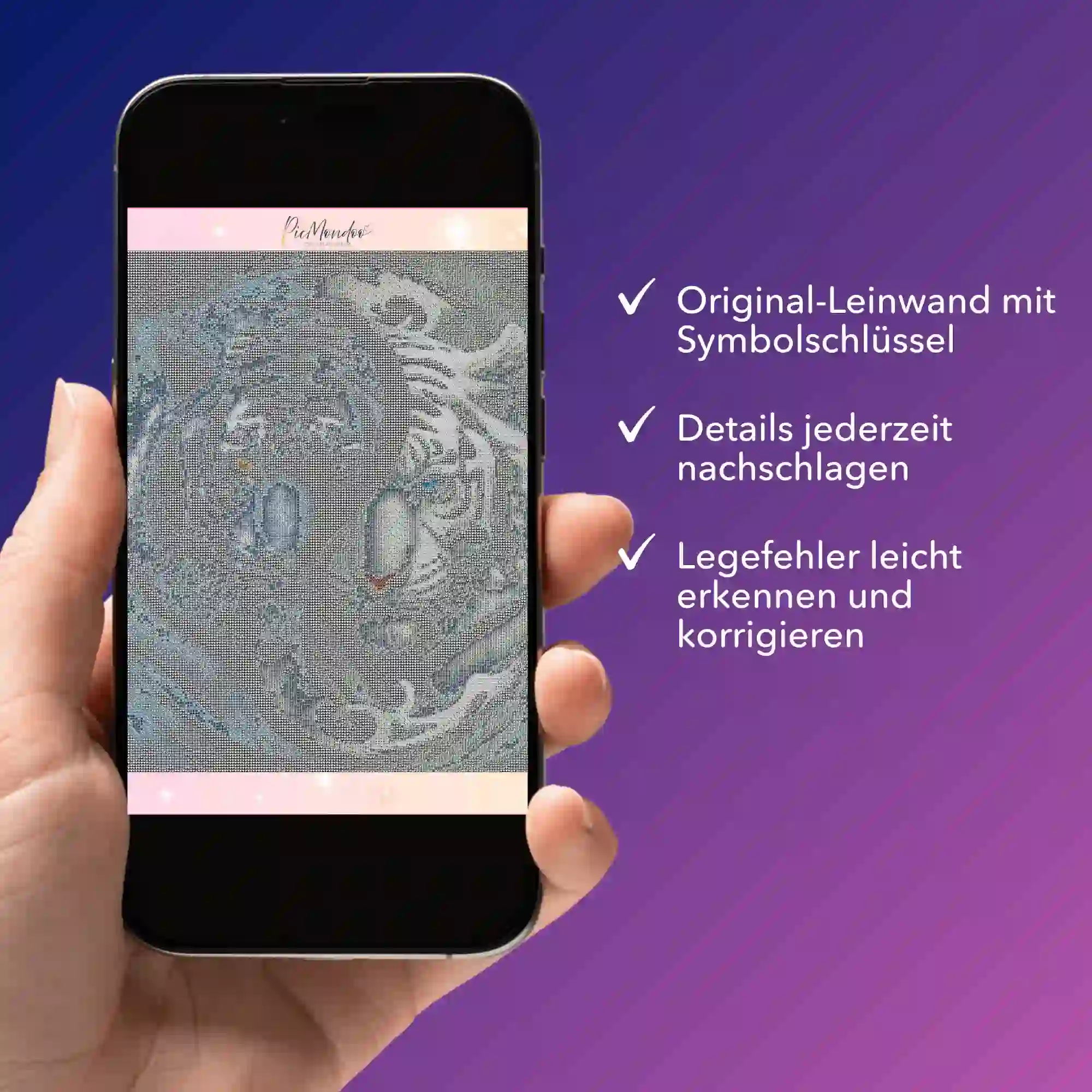Digitale Bildmappe - Tiger "Ying und Yang" - Image 4