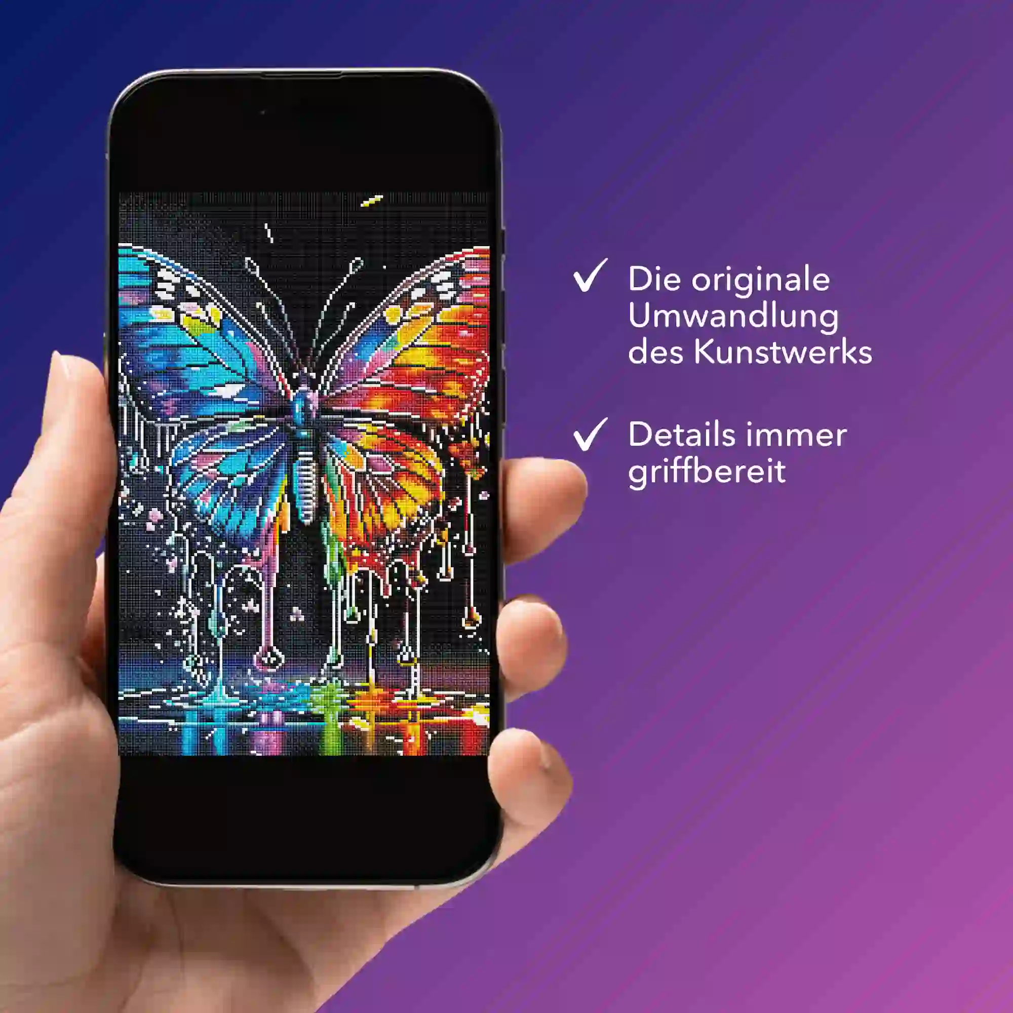 Digitale Bildmappe - Waterdrop Butterfly - Image 3
