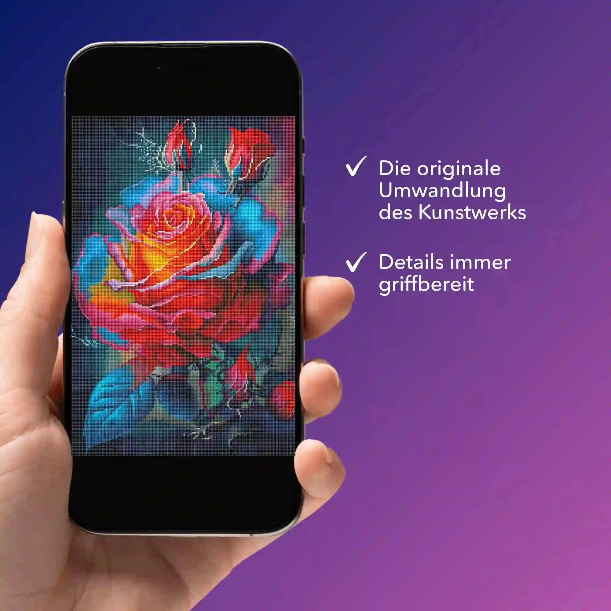 Digitale Bildmappe - Zarte Rosenblüte - Image 3