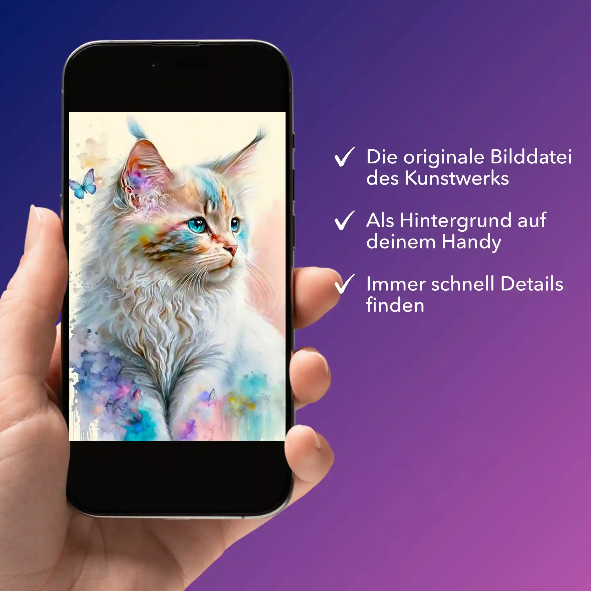 Digitale Bildmappe - Zartes Kätzchen - Image 2