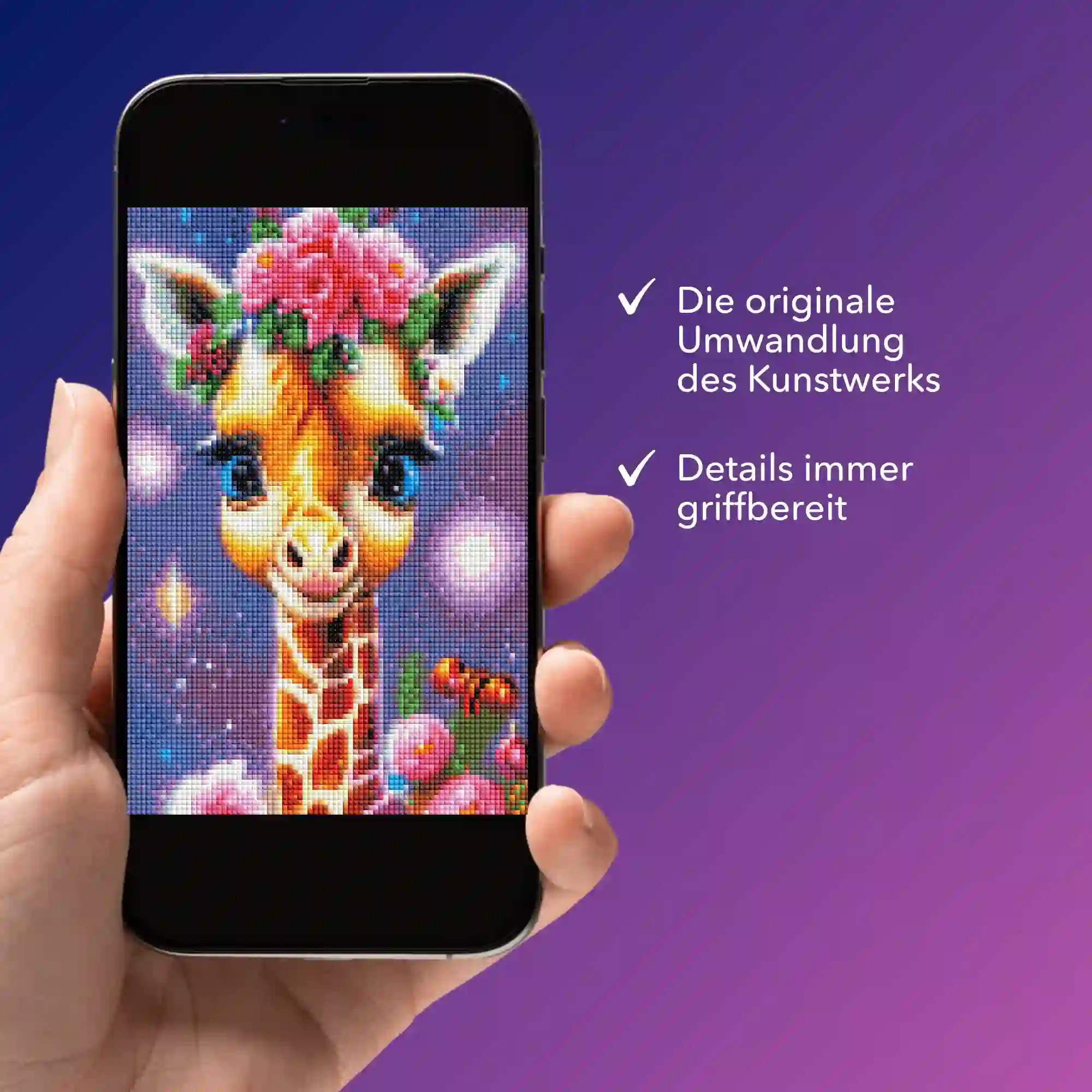 Digitale Bildmappe - Zauberhaftes Giraffenbaby - Image 3