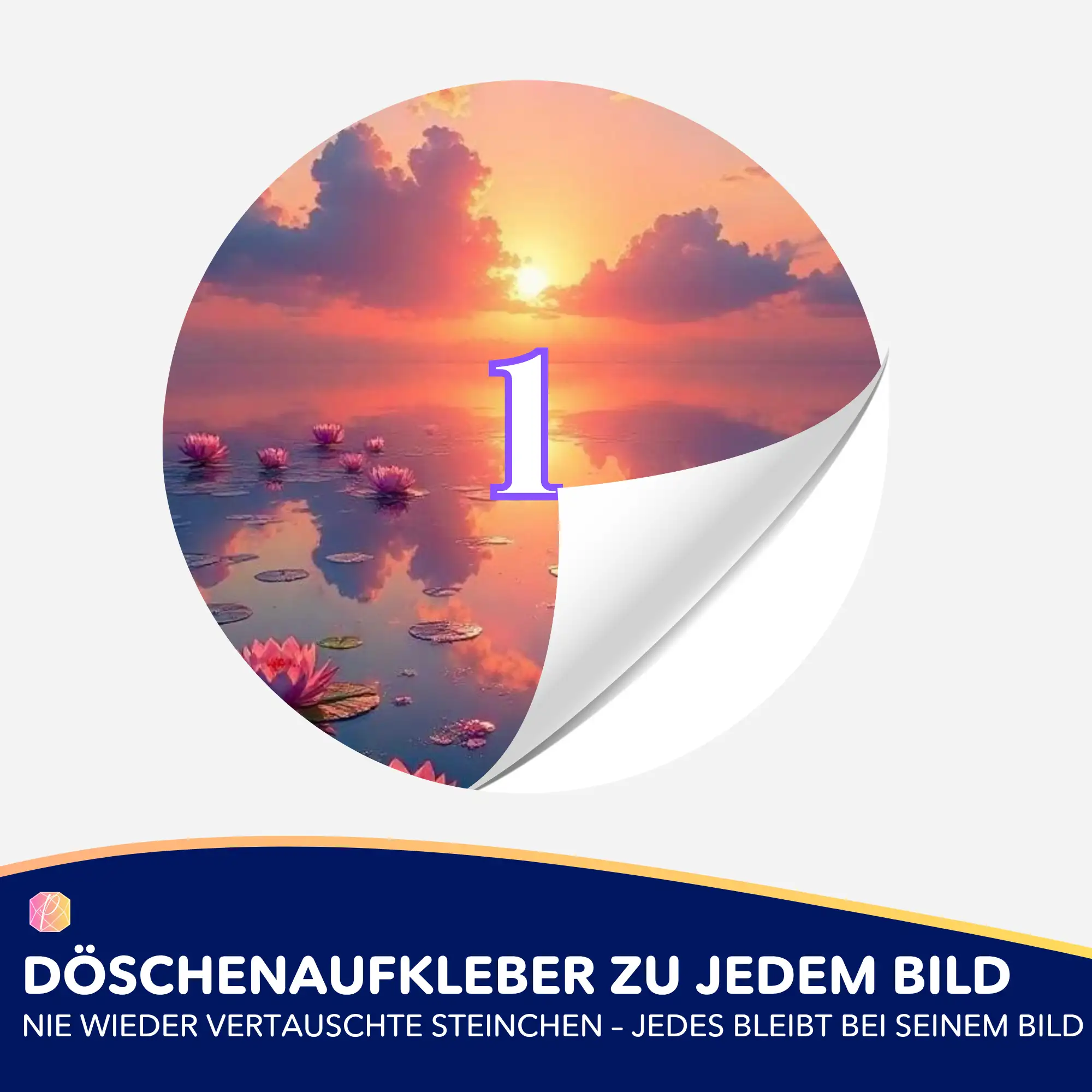 Döschenaufkleber - Abenddämmerung - Image 2