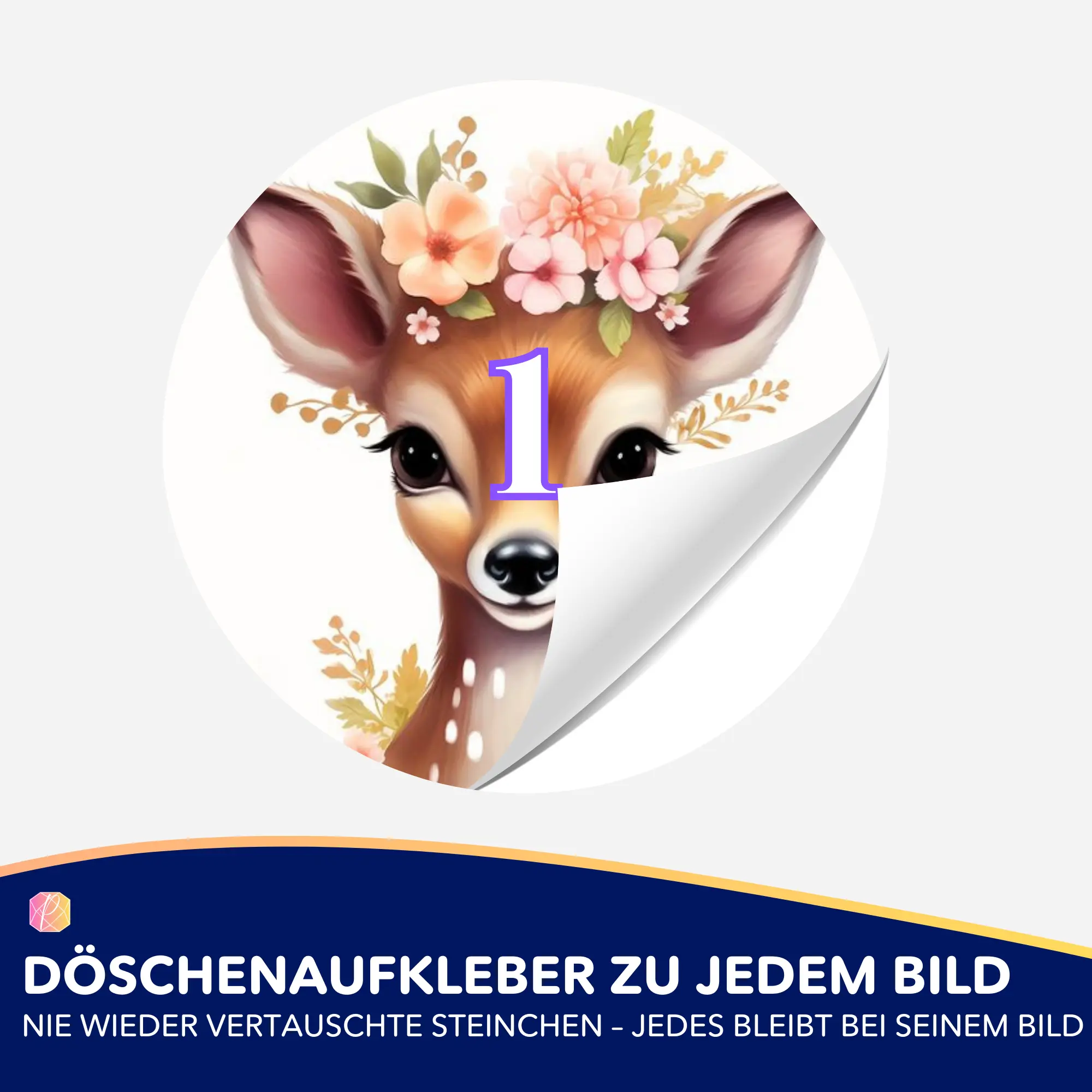 Döschenaufkleber - Bambi Babsy - Image 2