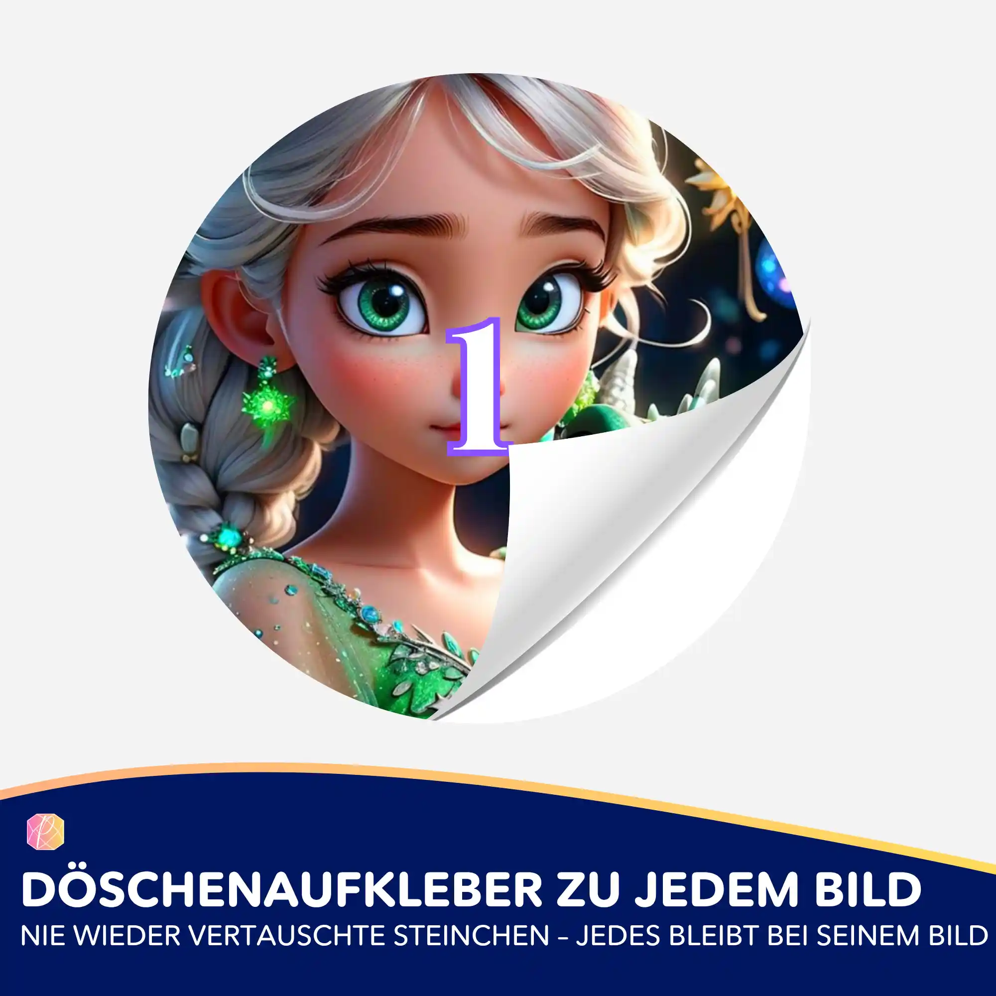 Döschenaufkleber - Dragon Girl - Image 2