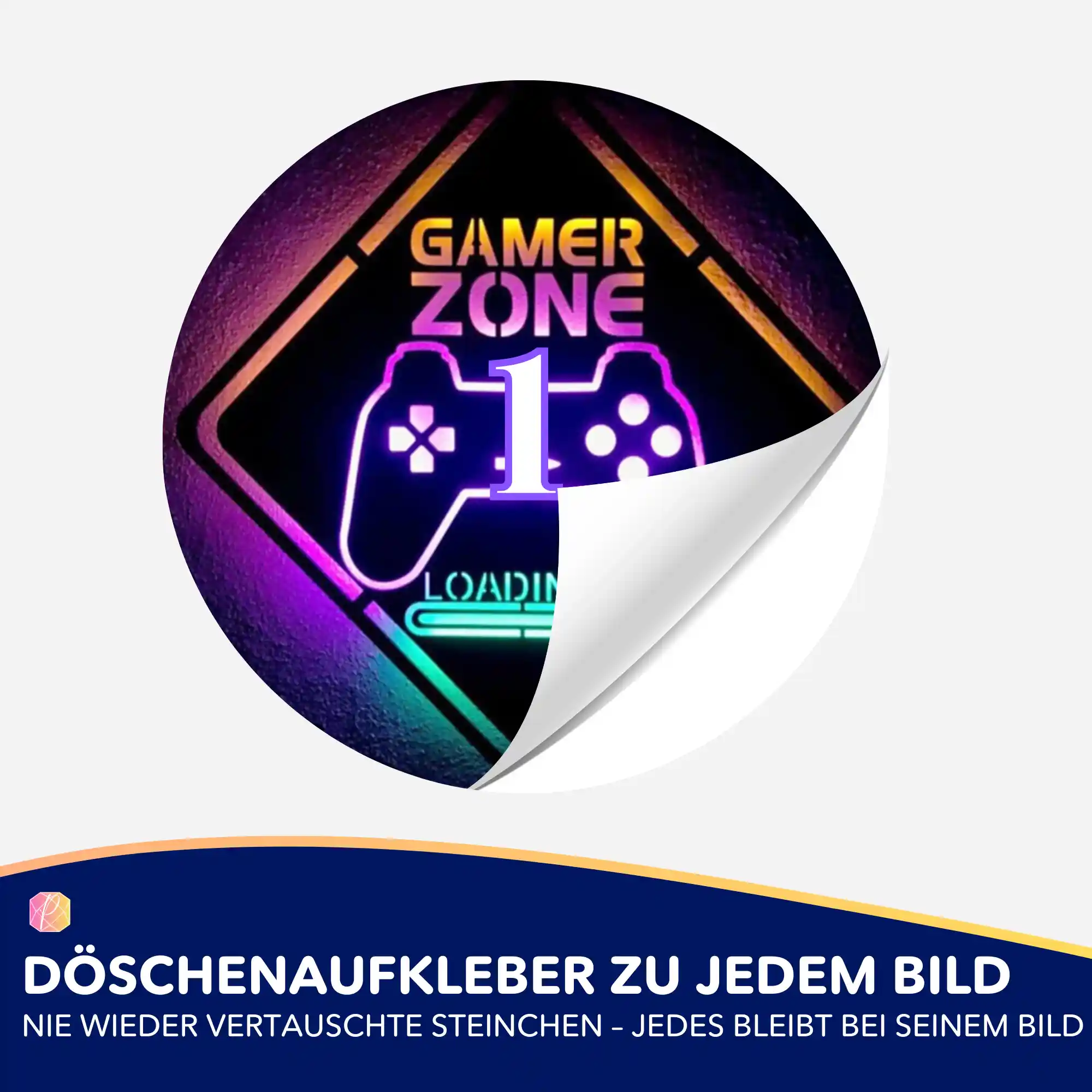 Döschenaufkleber - Gamer Zone - Image 2