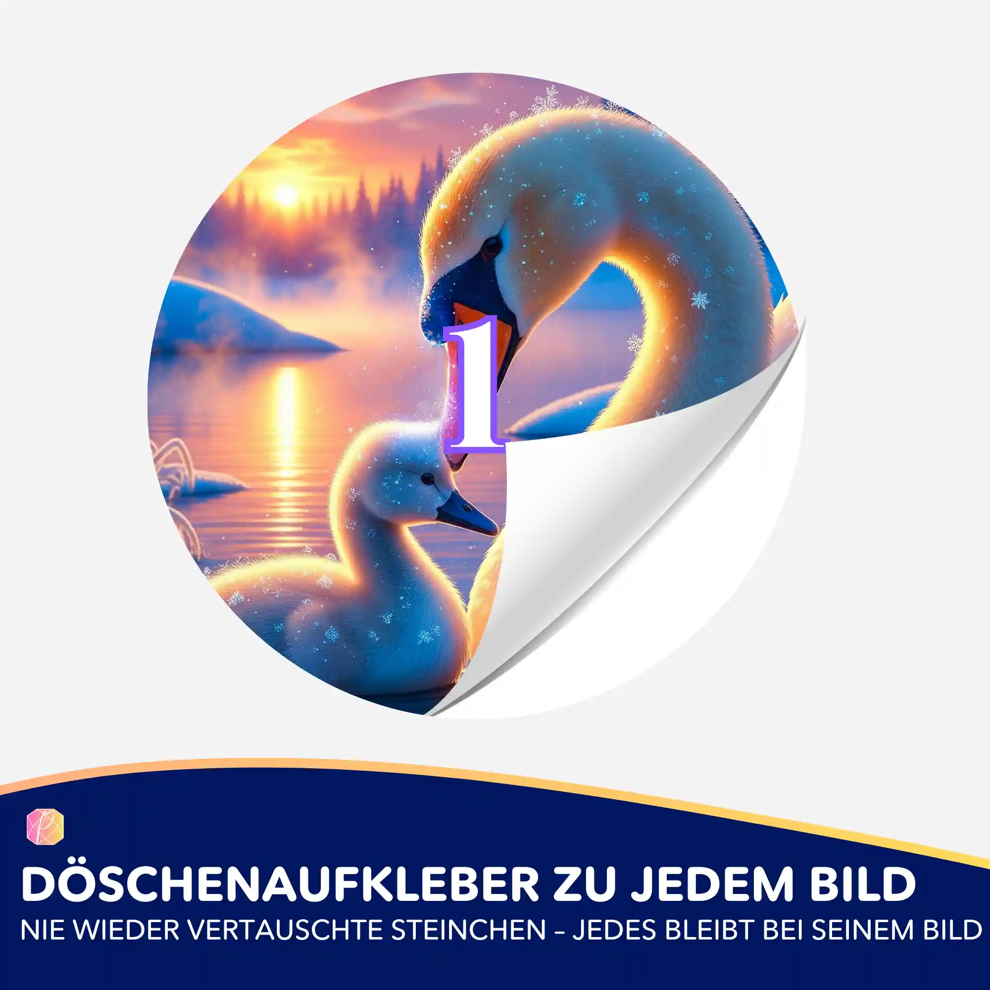 Döschenaufkleber - Geborgenheit - Image 2
