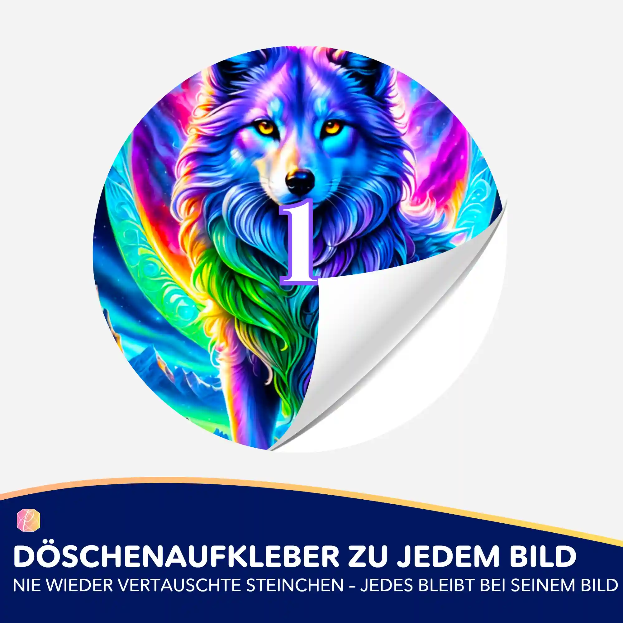 Döschenaufkleber - Geflügelter Wächter - Image 2