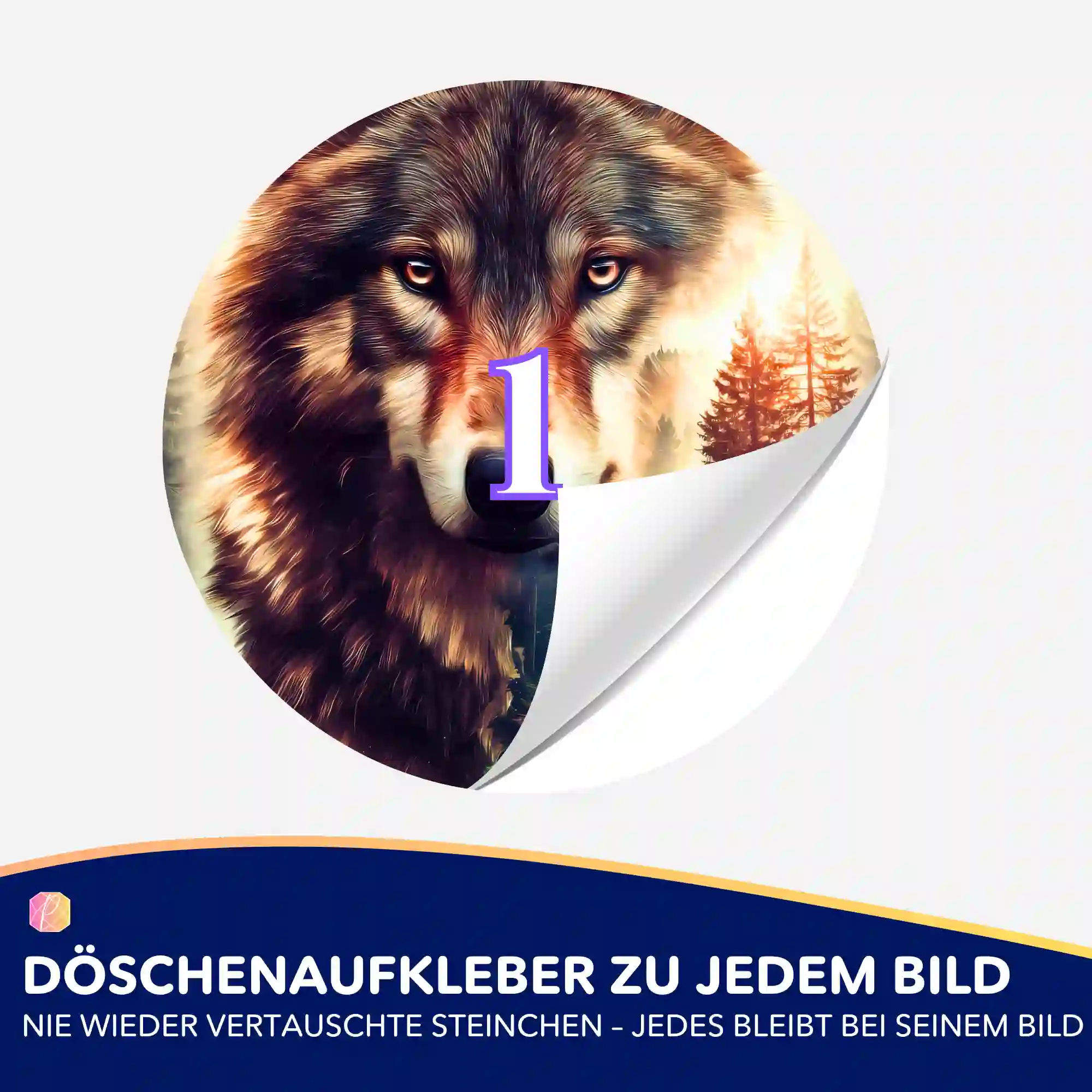 Döschenaufkleber - Geist des Waldes - Image 2