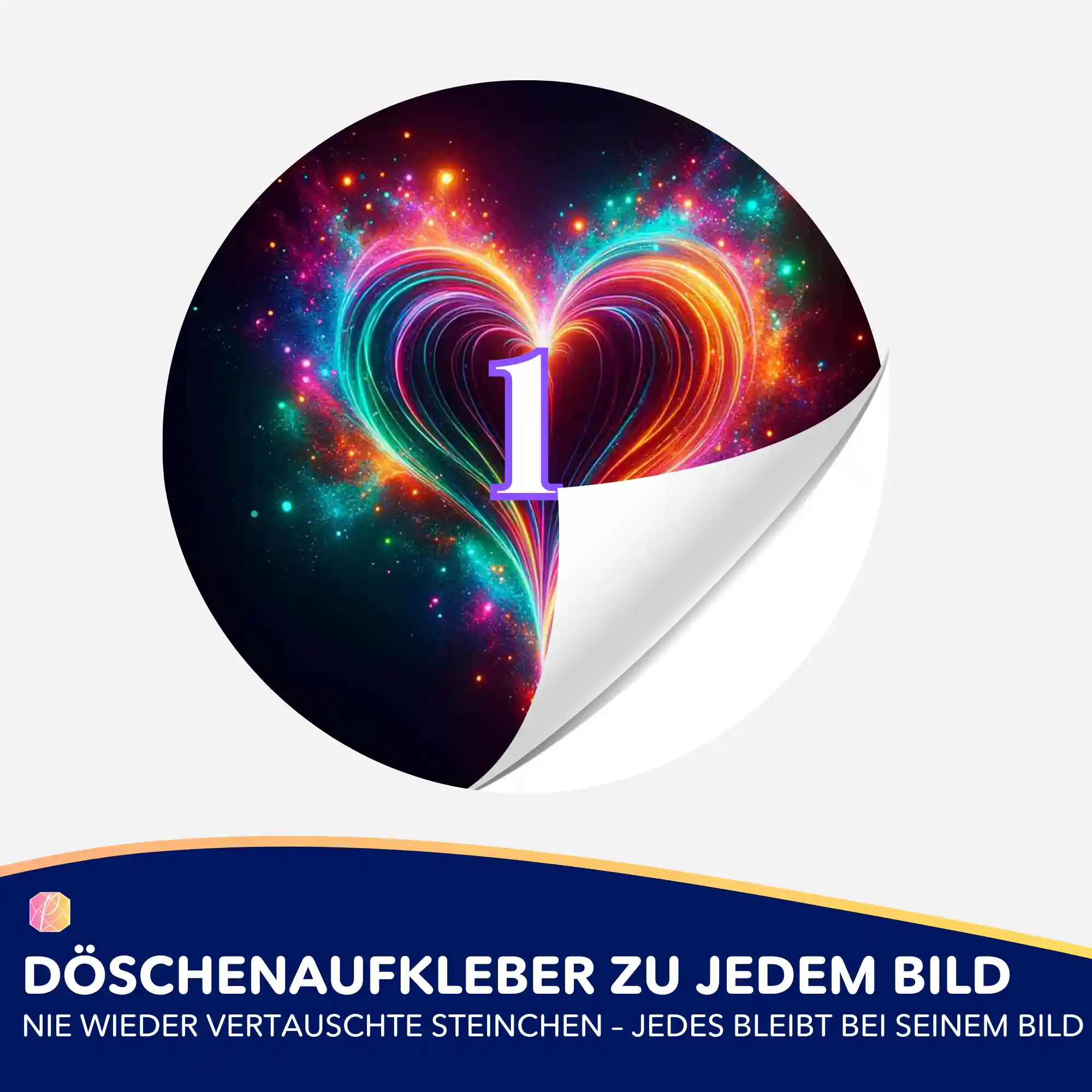 Döschenaufkleber - Herzflimmern - Image 2