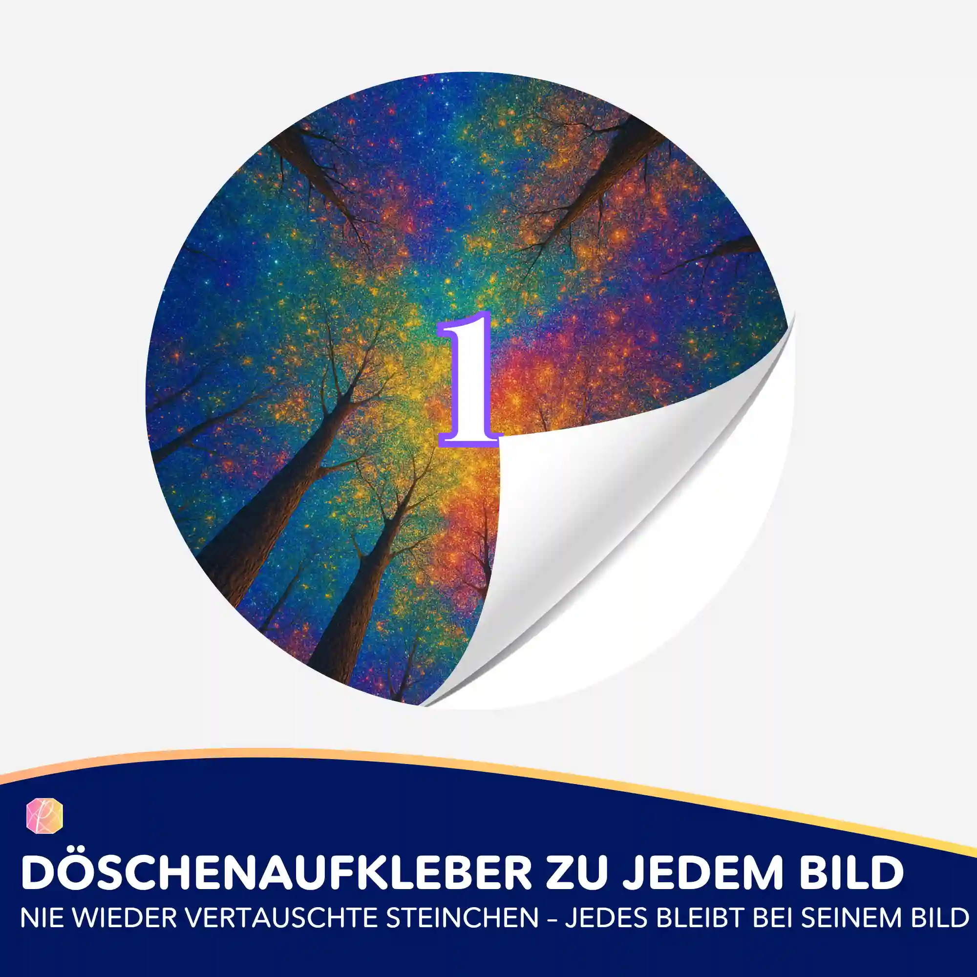 Döschenaufkleber - Jennifer Special - Regenbogenwald - Image 2