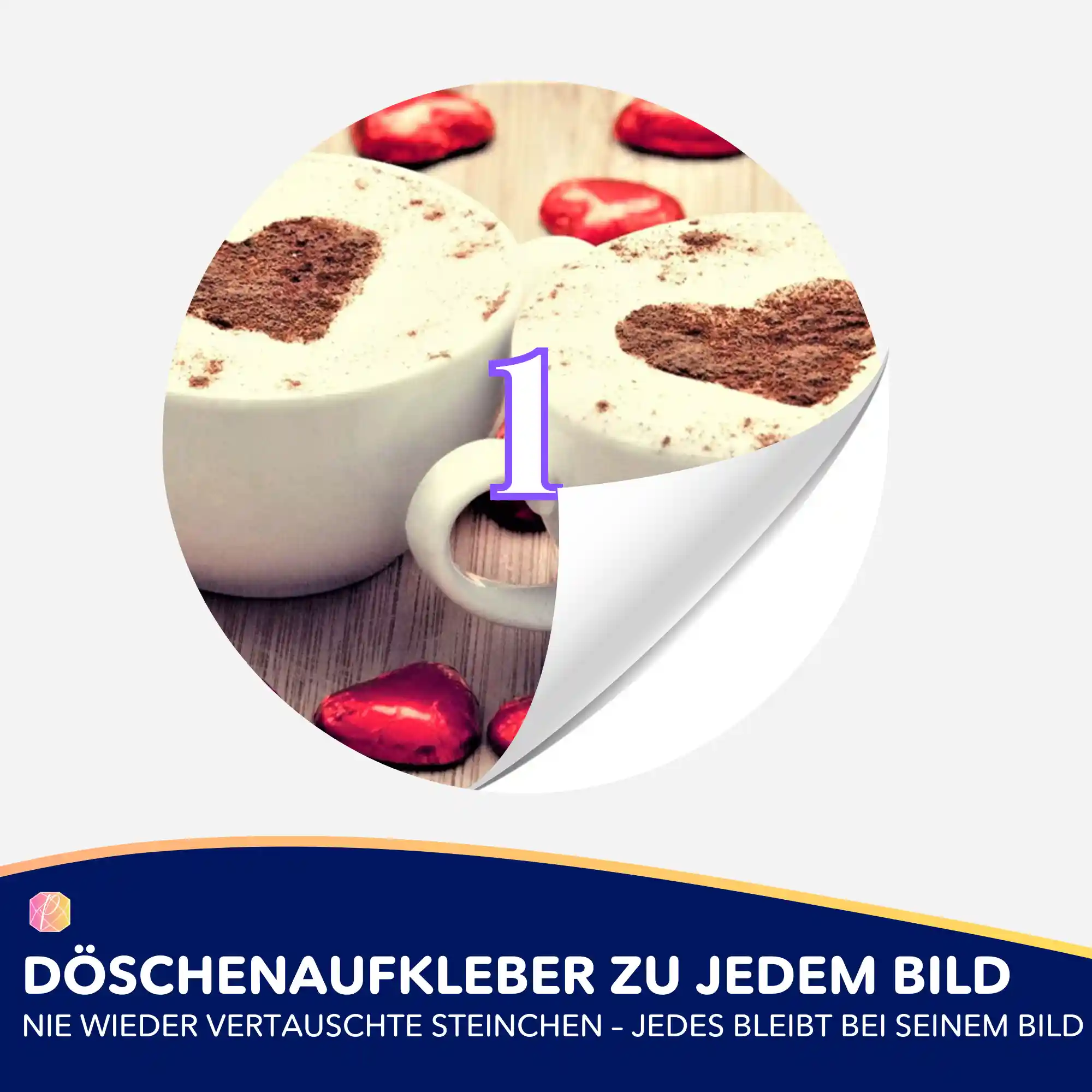Döschenaufkleber - Kaffeeliebe - Image 2