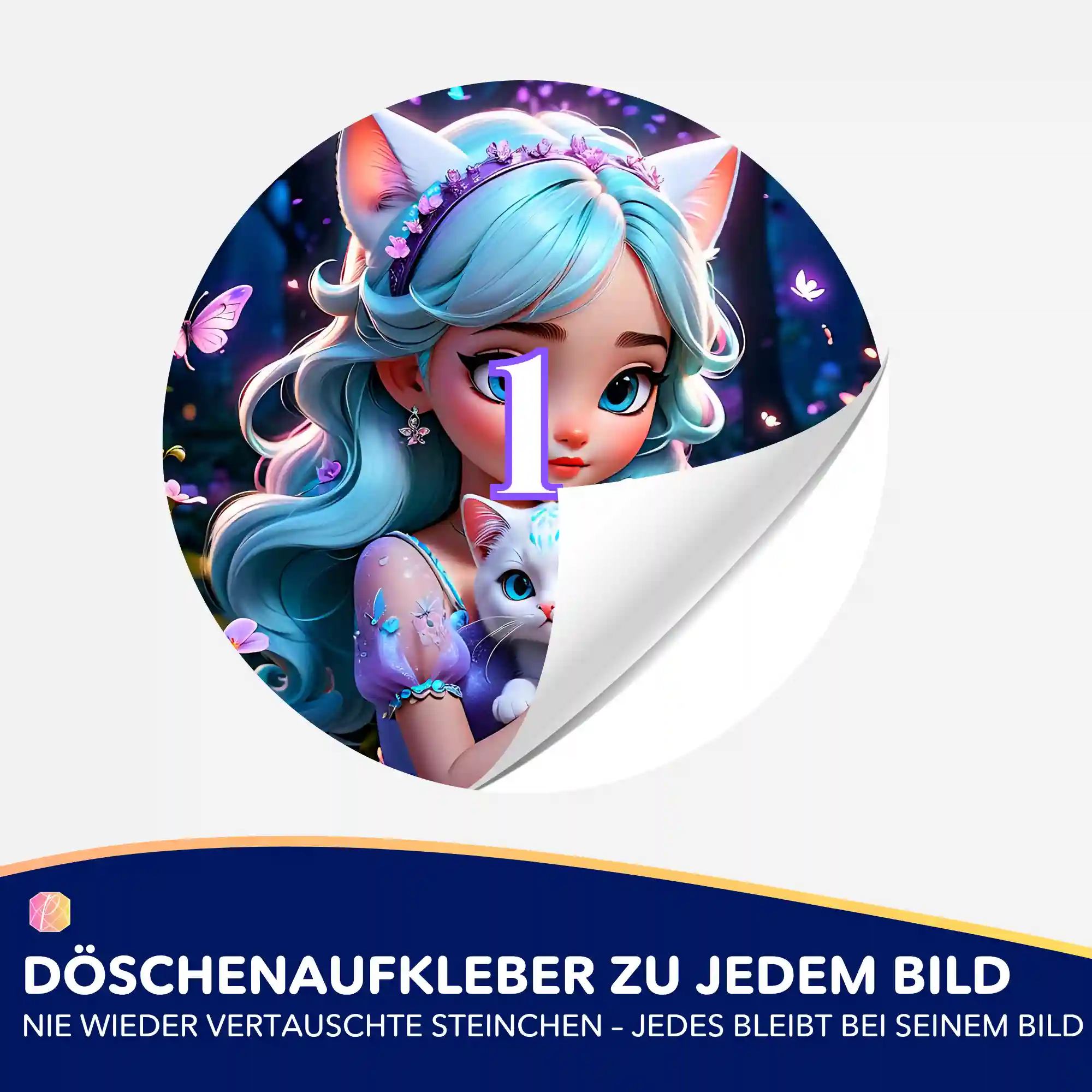 Döschenaufkleber - Kim Kitty Girl - Image 2