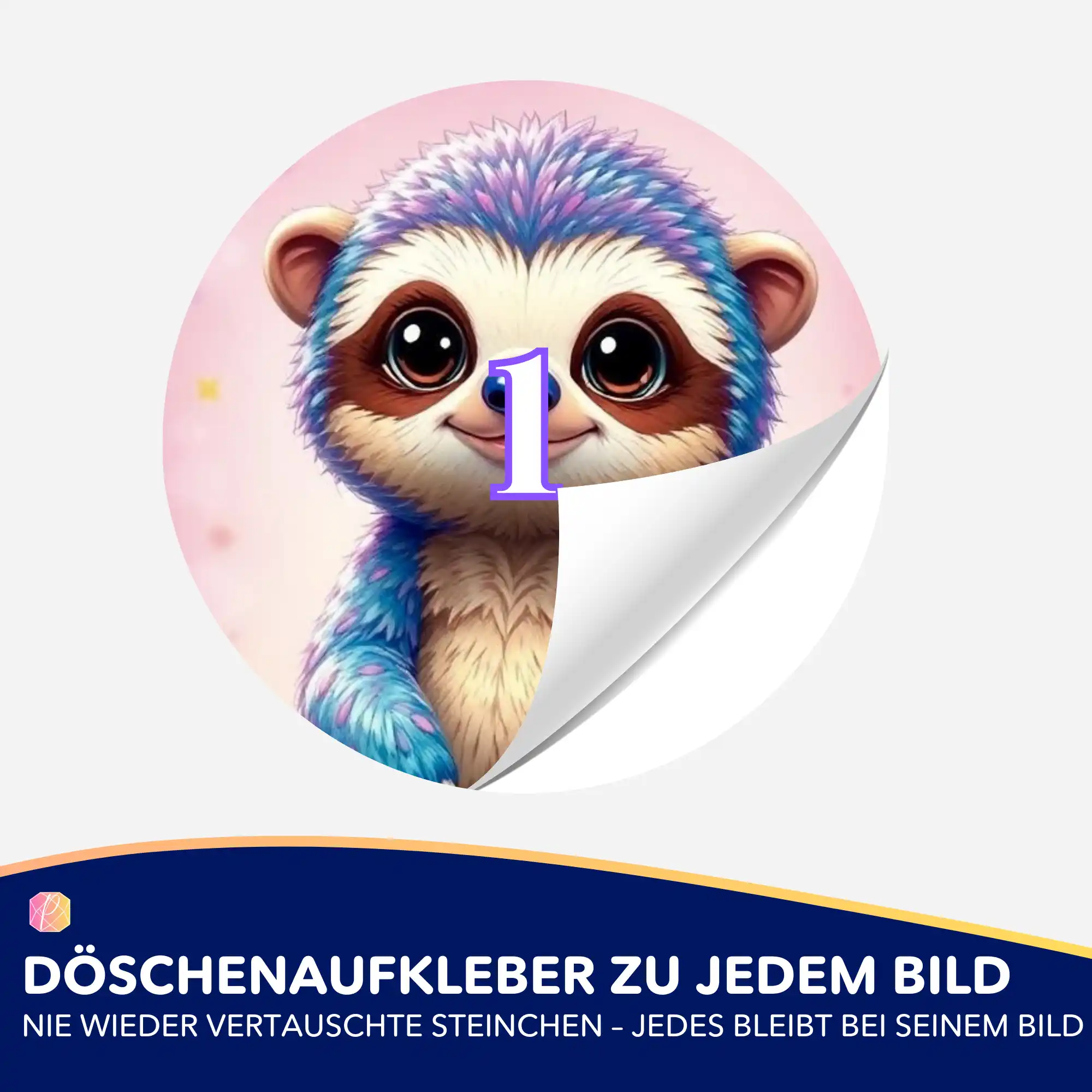 Döschenaufkleber - Kleiner Faulenzer - Image 2