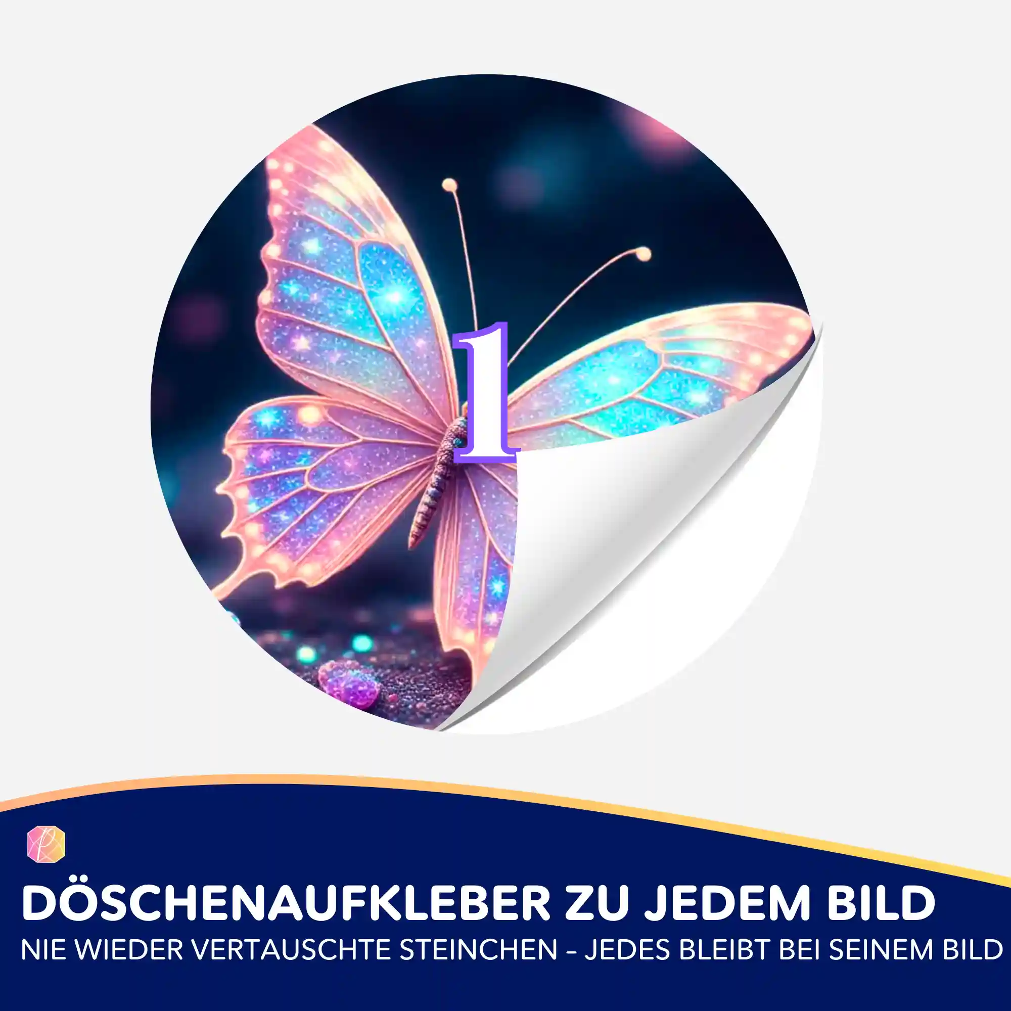 Döschenaufkleber - Lichttänzer - Image 2