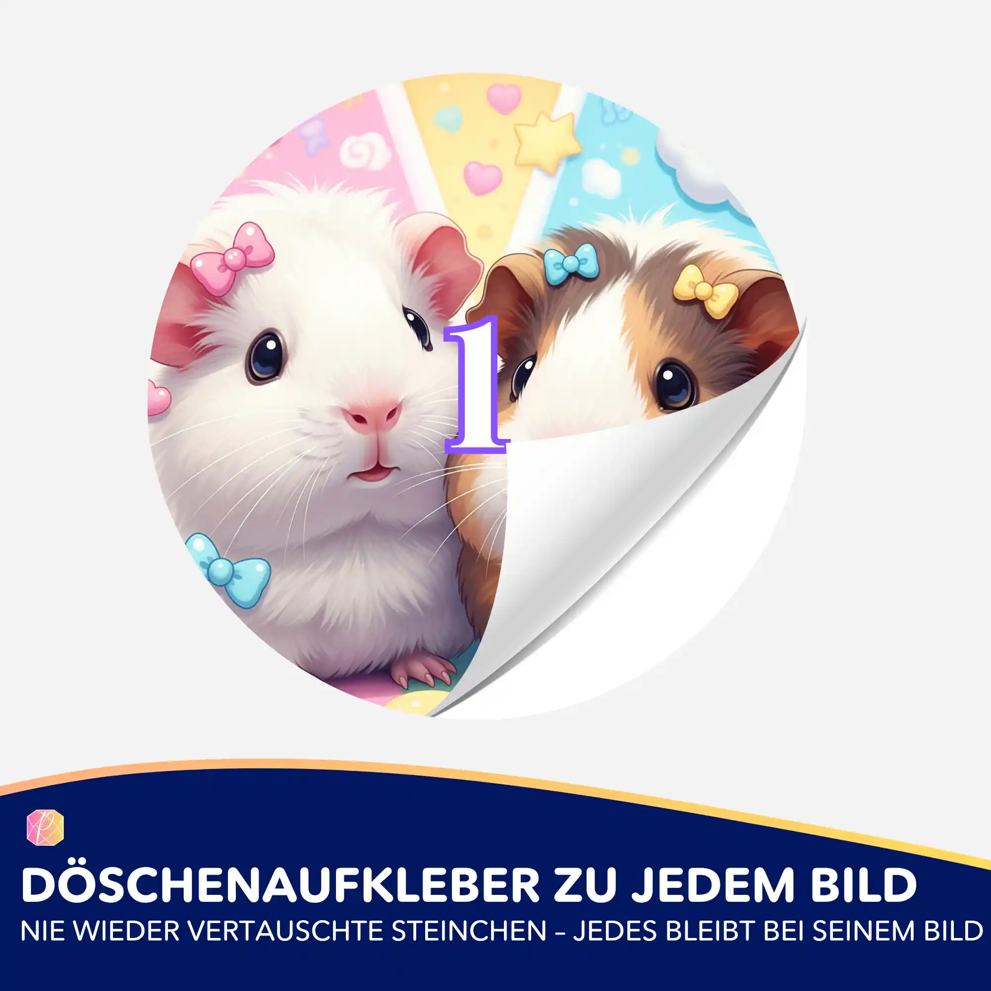 Döschenaufkleber - Maggie und Moritz - Image 2