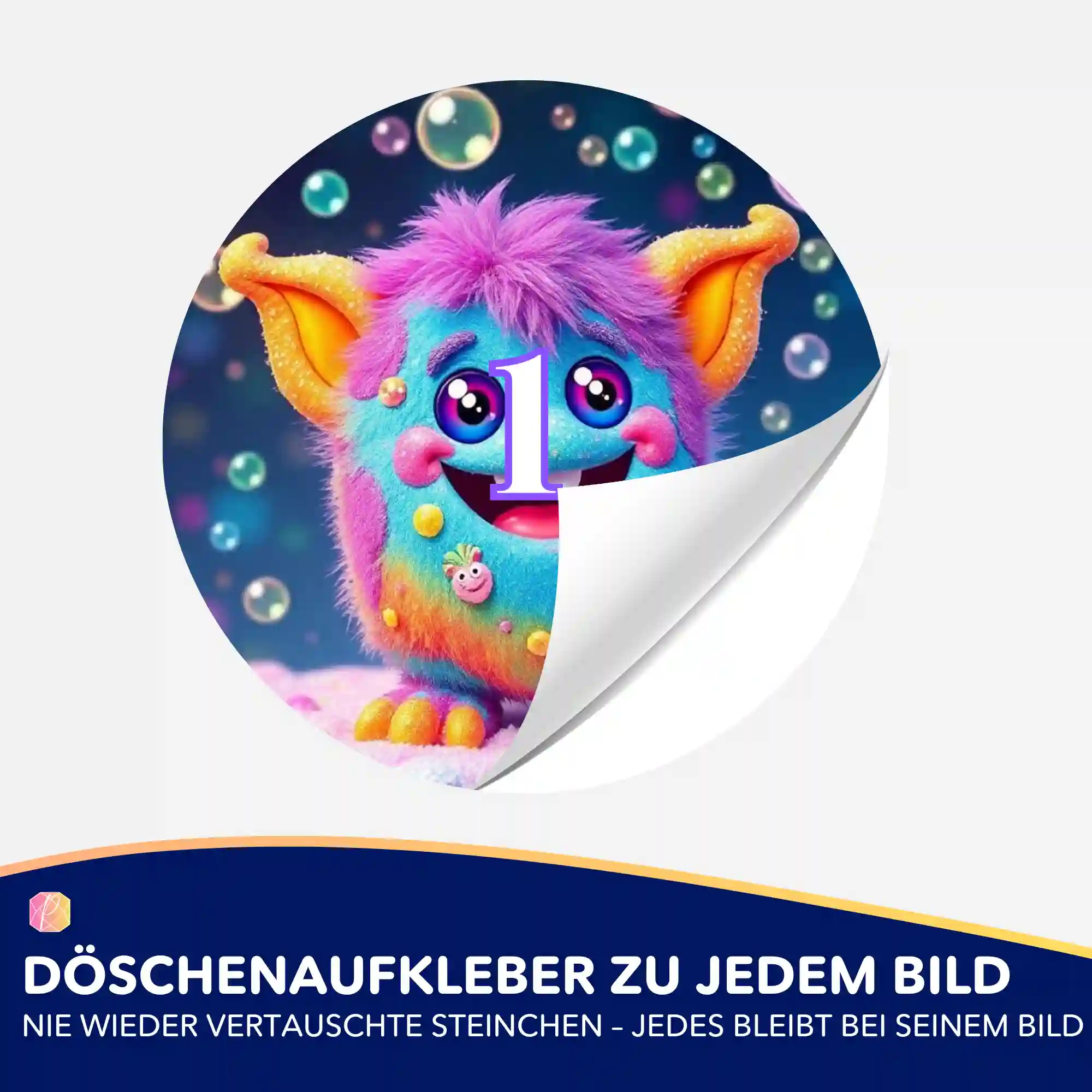 Döschenaufkleber - Moni Live Verkauf - Grinsebacke - Image 2