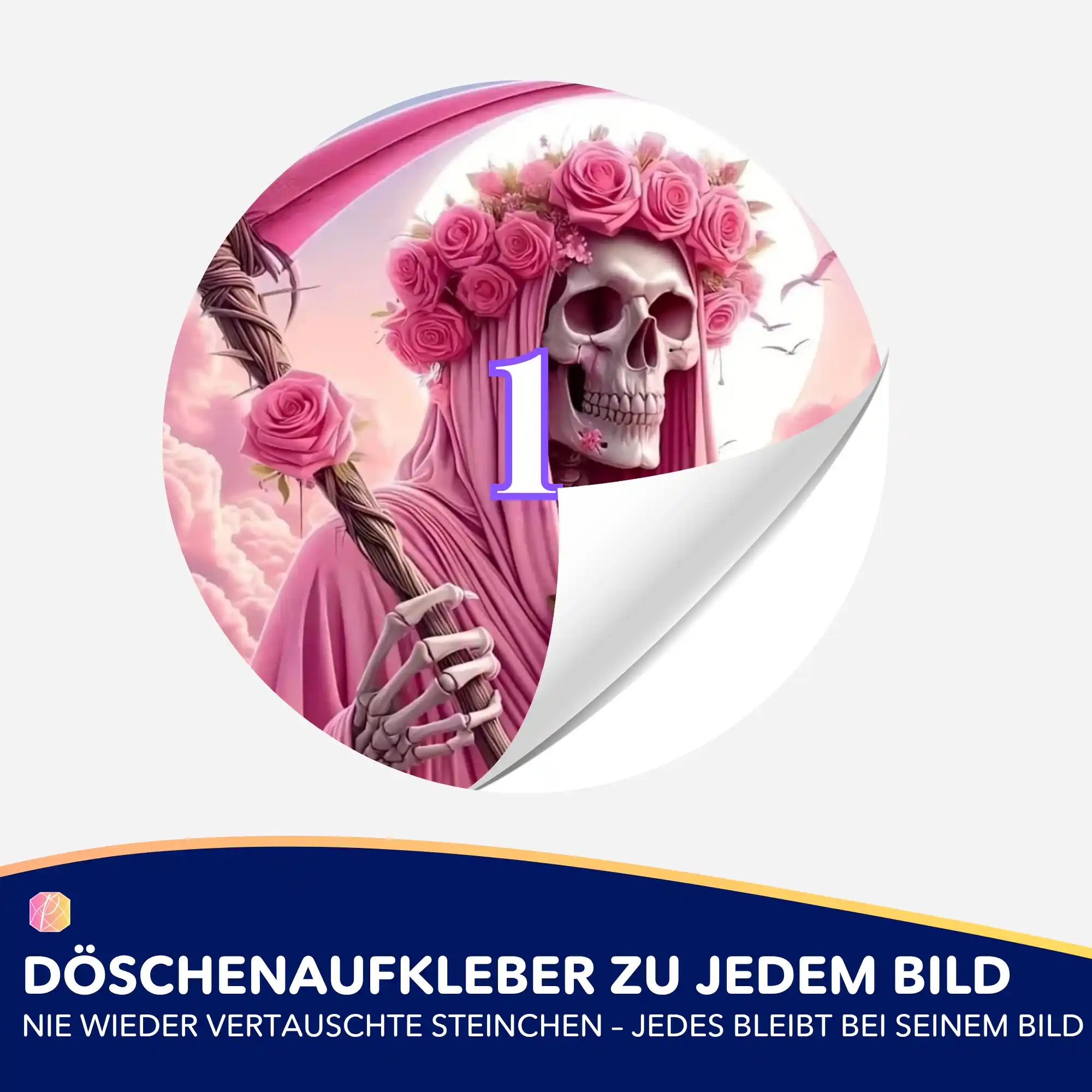 Döschenaufkleber - Rosenträume - Image 2