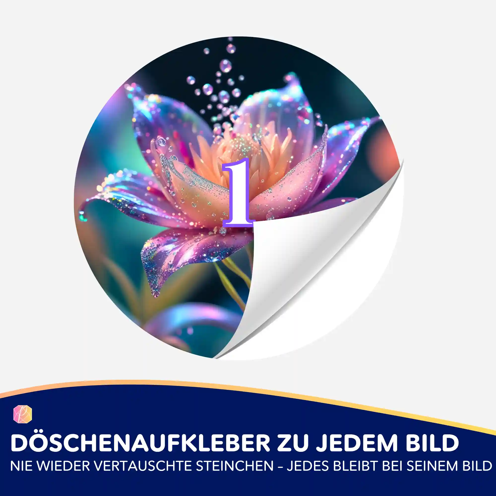 Döschenaufkleber - Sternentau - Image 2