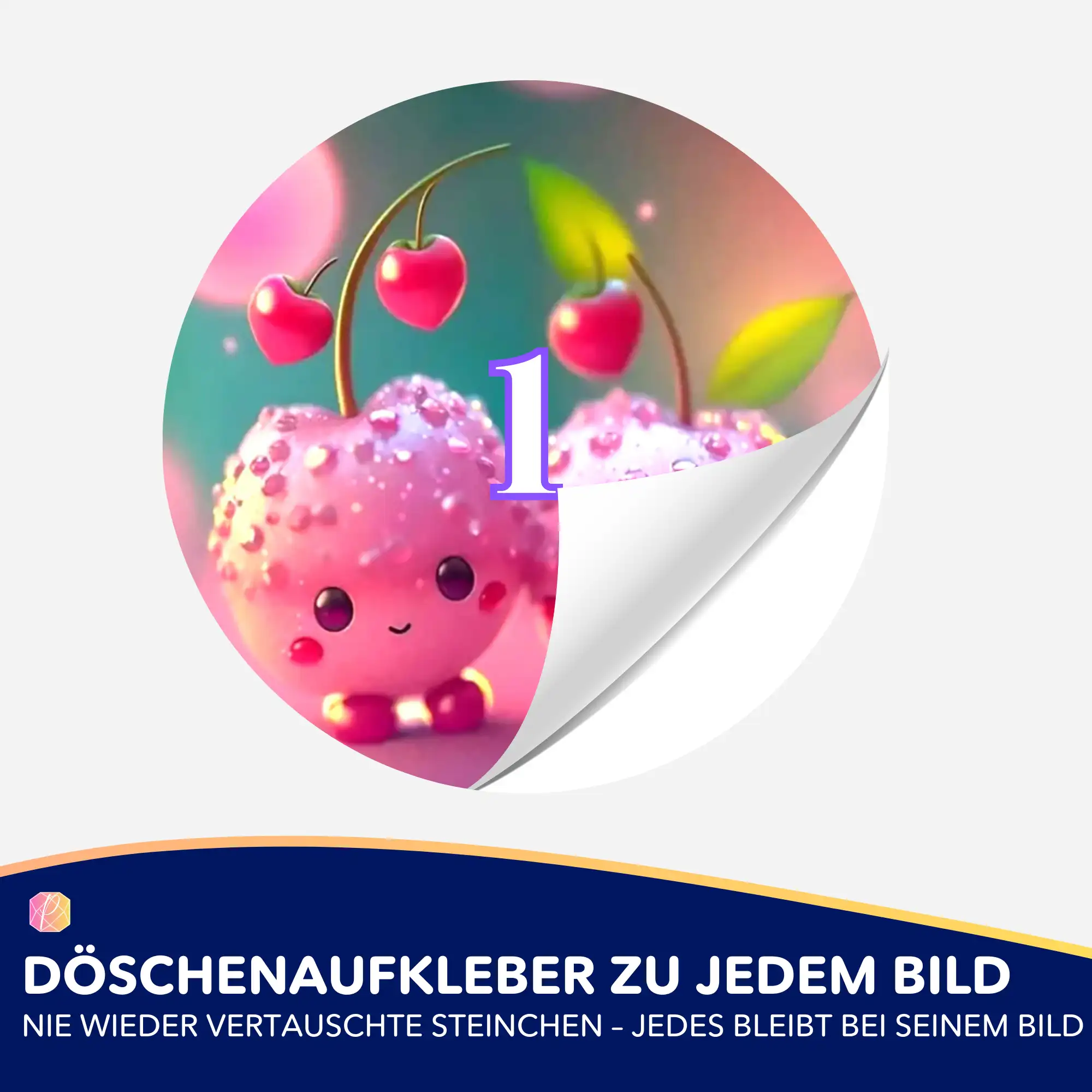 Döschenaufkleber - Sweet Cherrys - Image 2