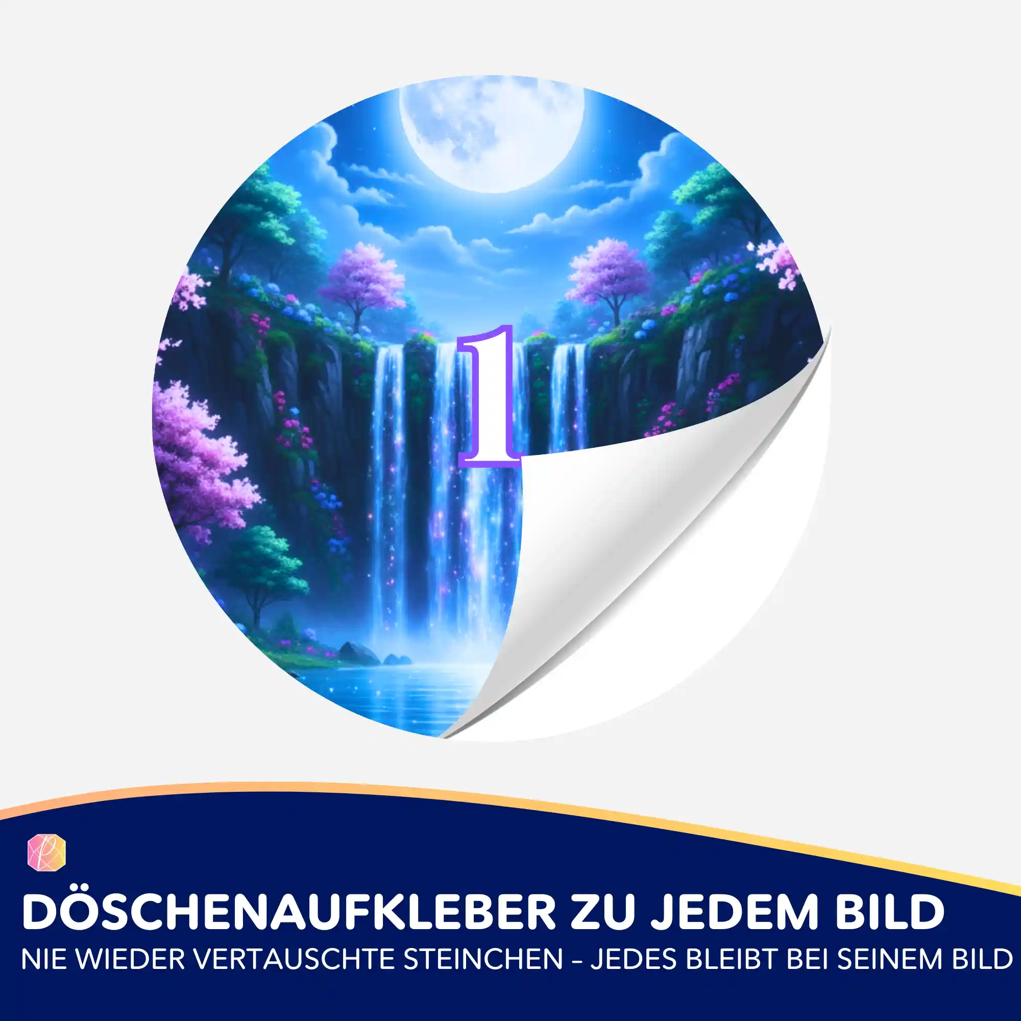 Döschenaufkleber - Tal der flüsternden Wasser - Image 2