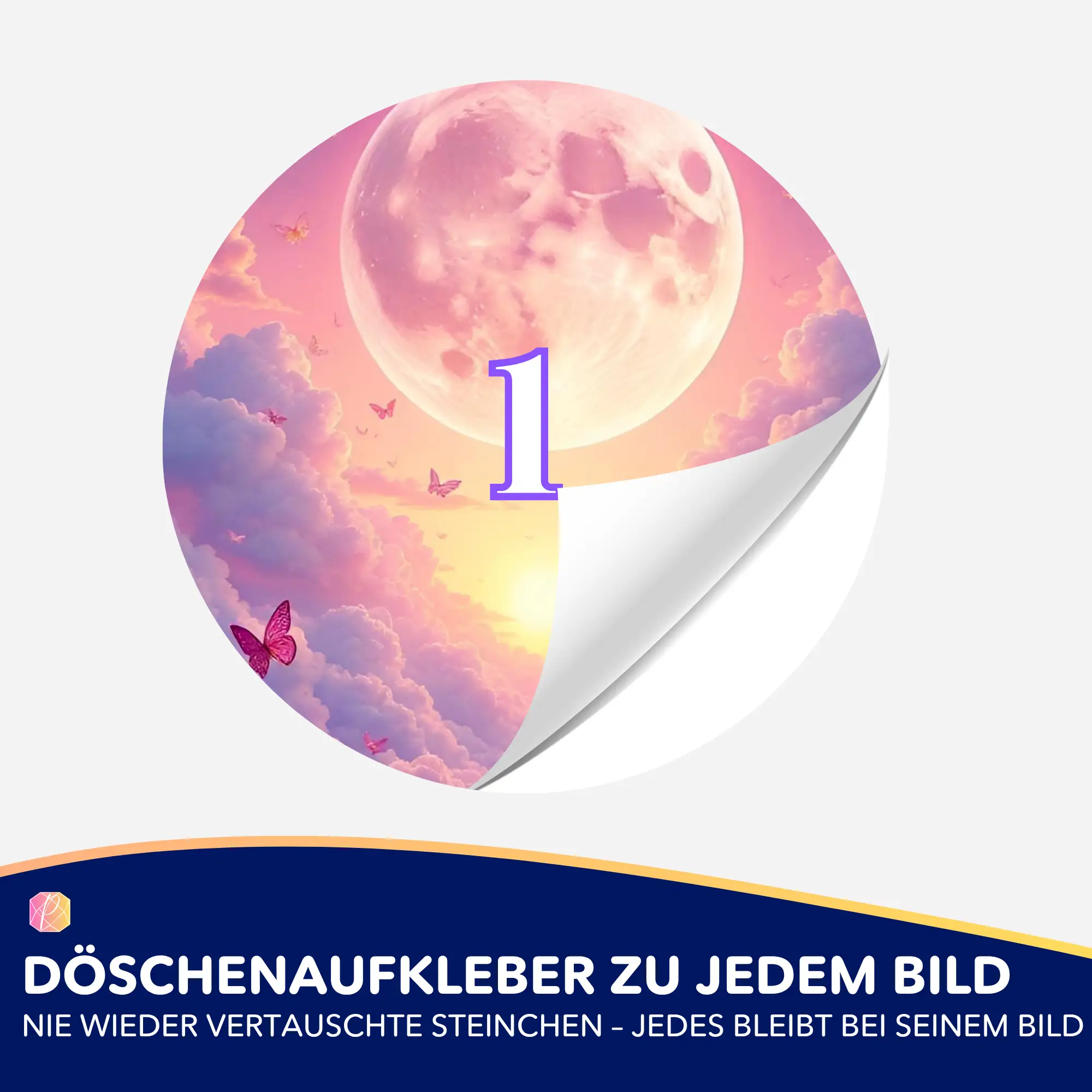 Döschenaufkleber - Wolkenreich - Image 2