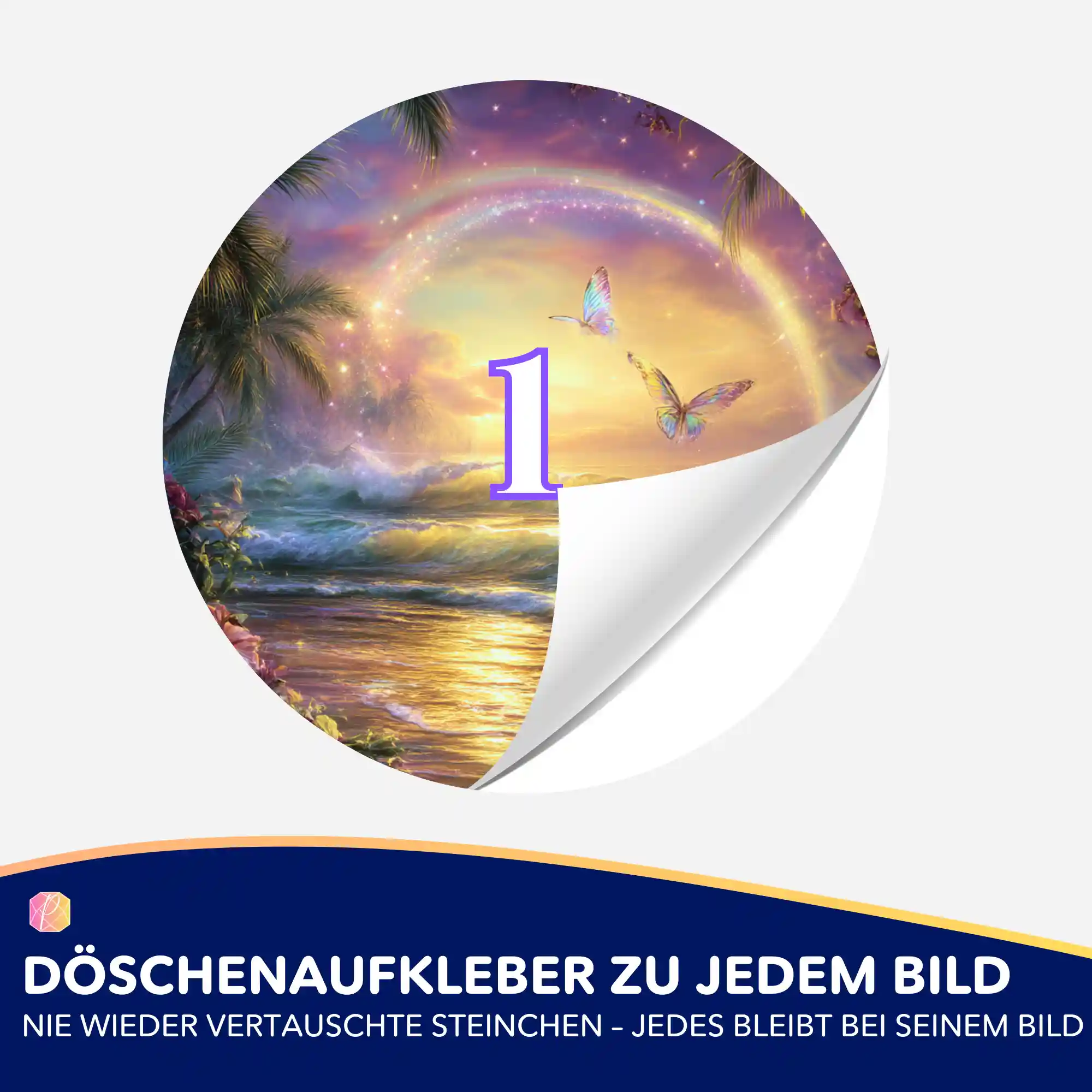 Döschenaufkleber - Zwischen Himmel und Meer - Image 2