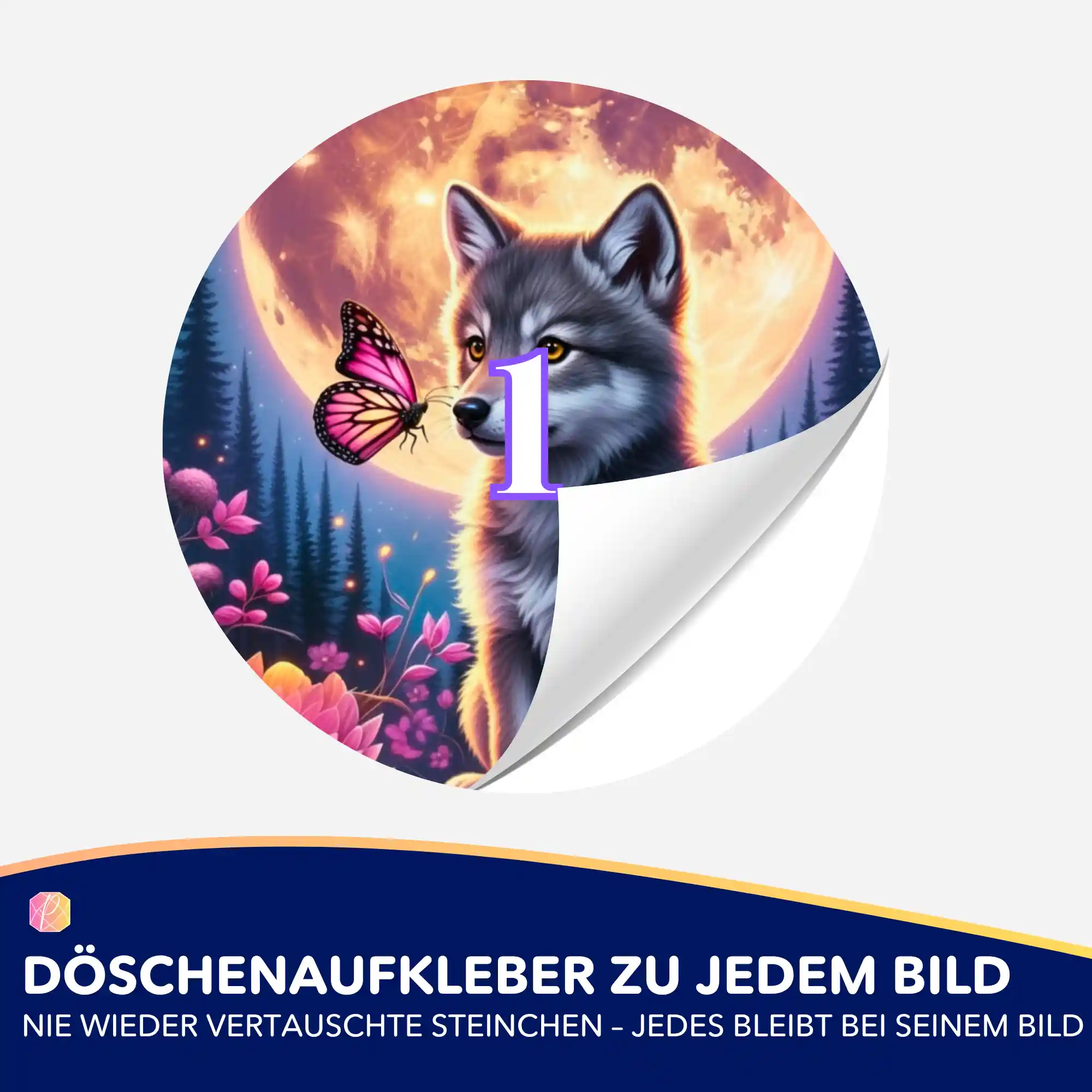 Döschenaufkleber - Zwischen Traum und Erwachen - Image 2